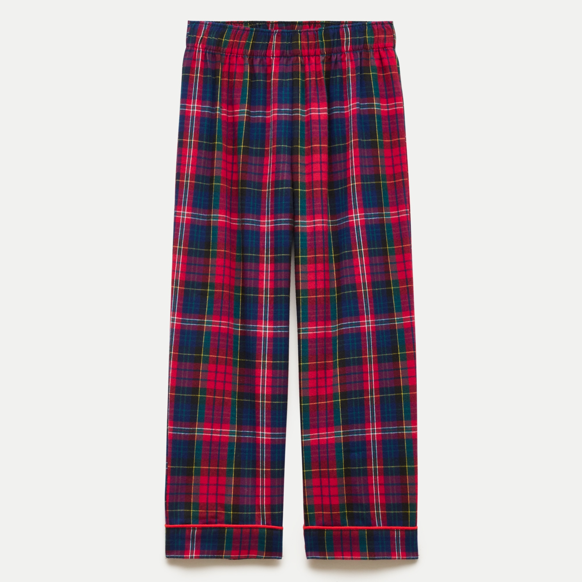 Kids' flannel pajama pant in plaid
