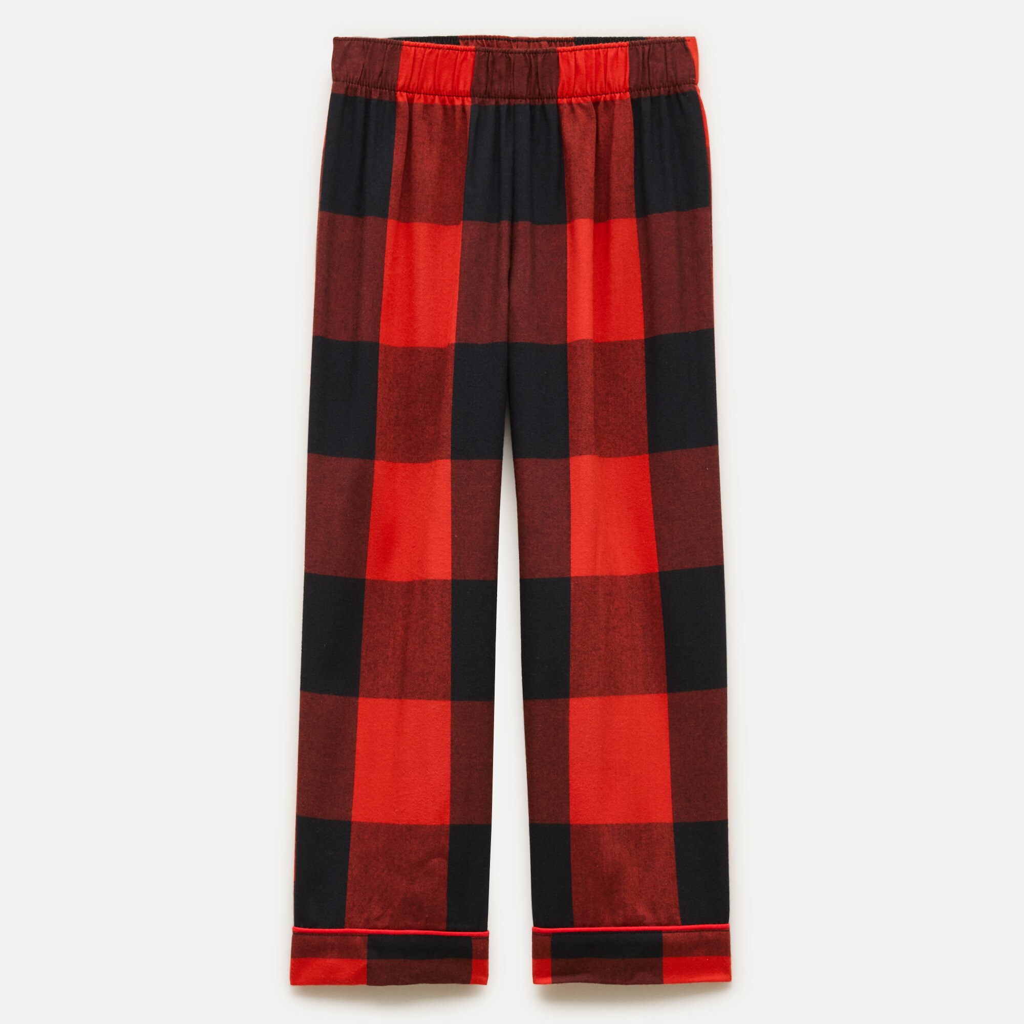 Kids' flannel pajama pant in plaid