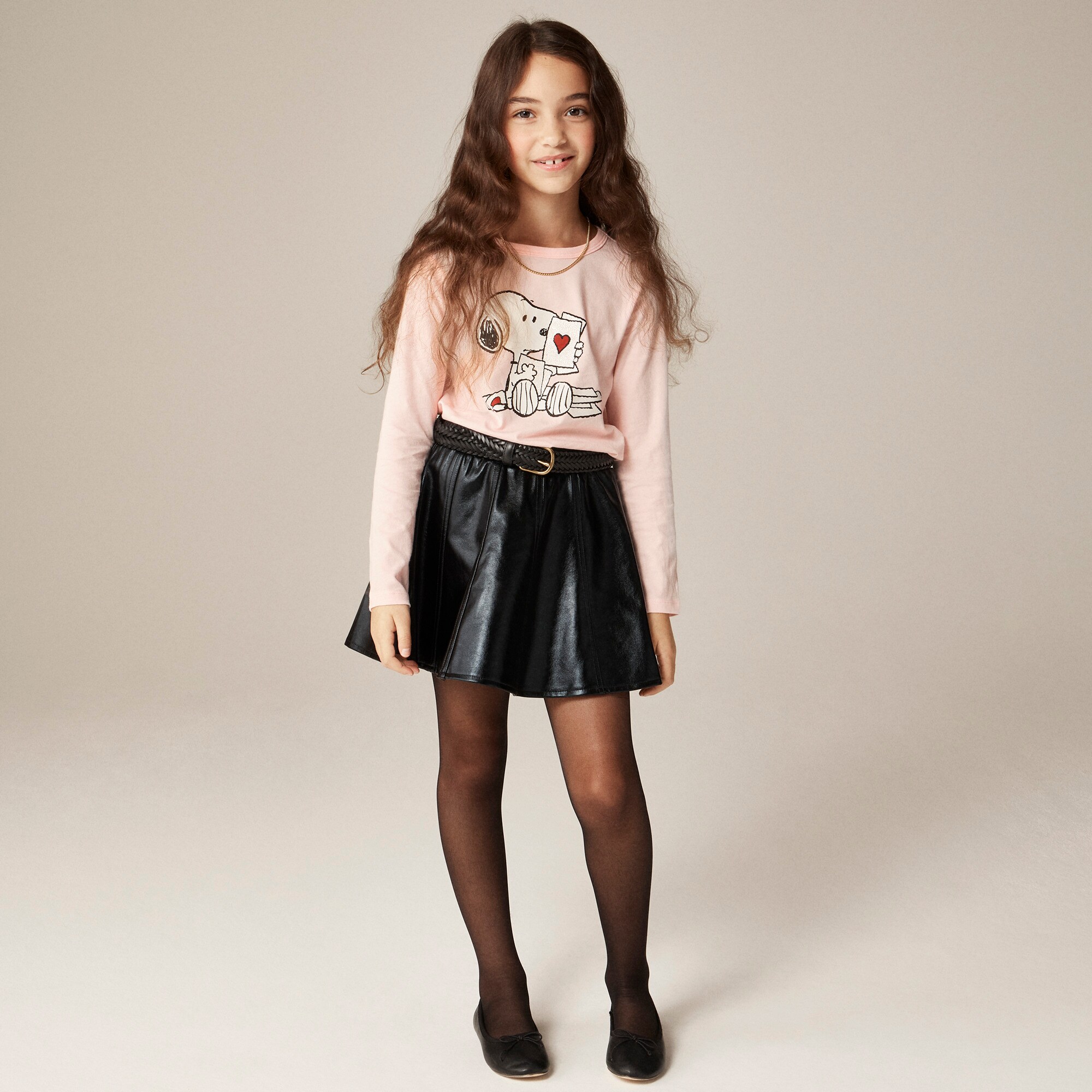 Peanuts® X Crewcuts Kids' Valentine's Graphic T-shirt With