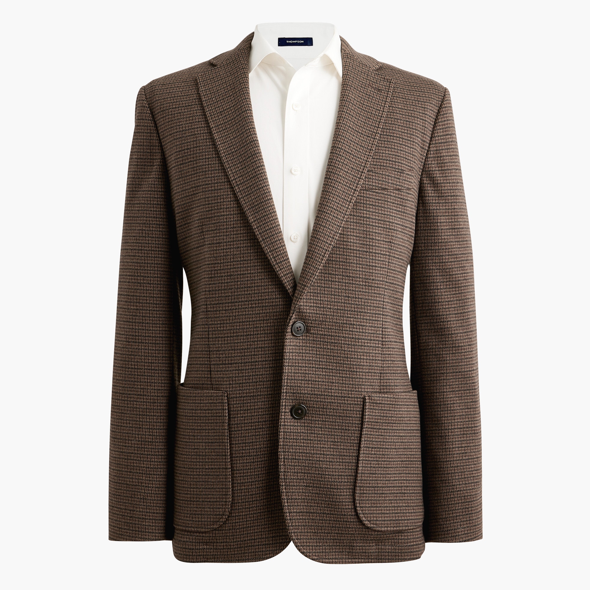 Classic-fit double-knit blazer