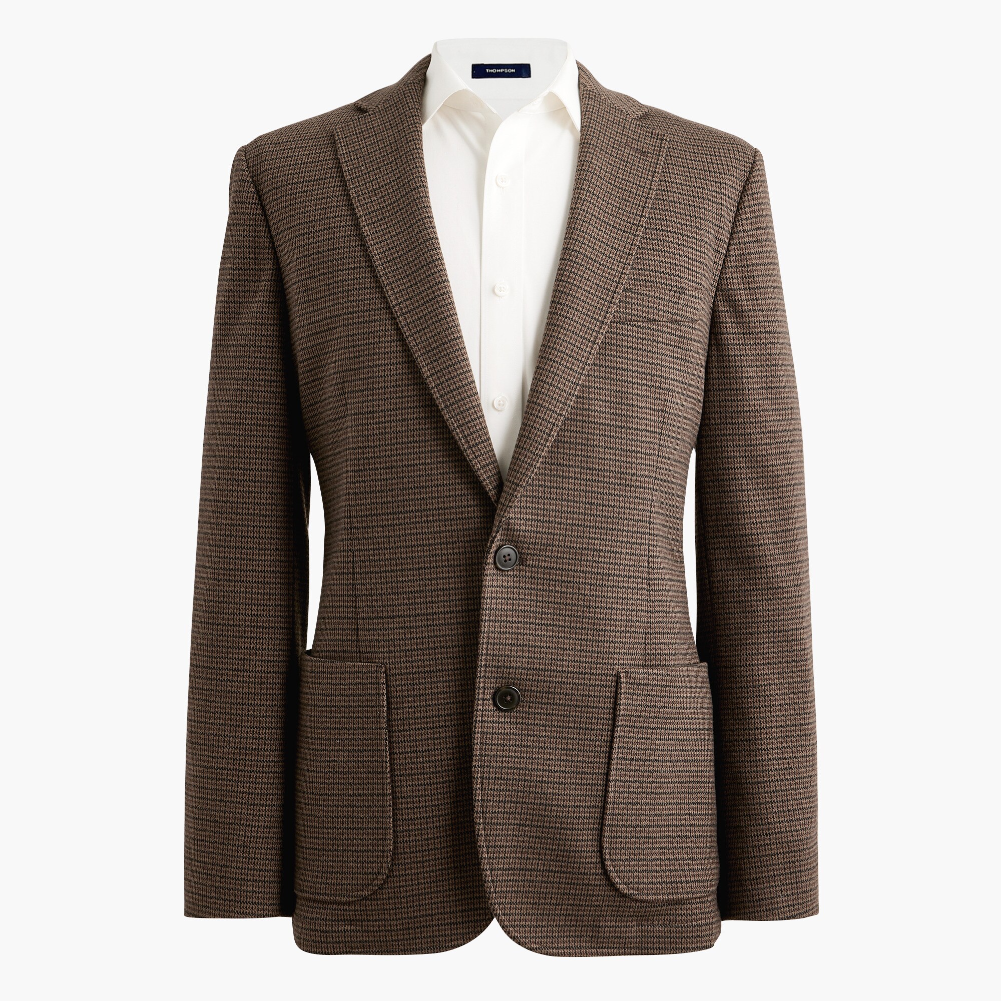 Classic-fit double-knit blazer