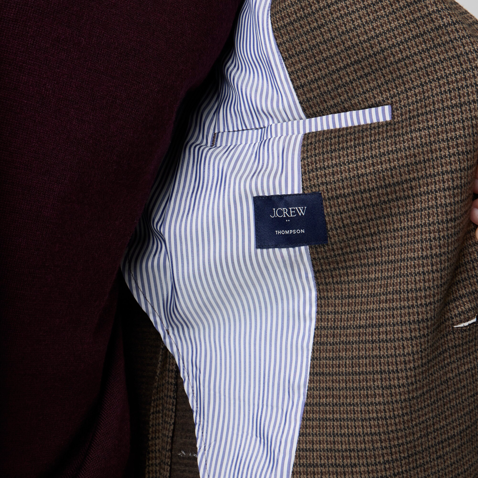 Classic-fit double-knit blazer