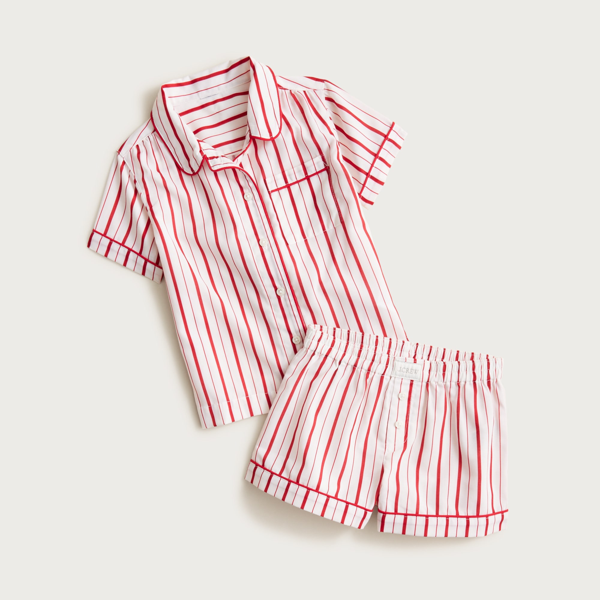 girls Girls' short-sleeve pajama set in prints