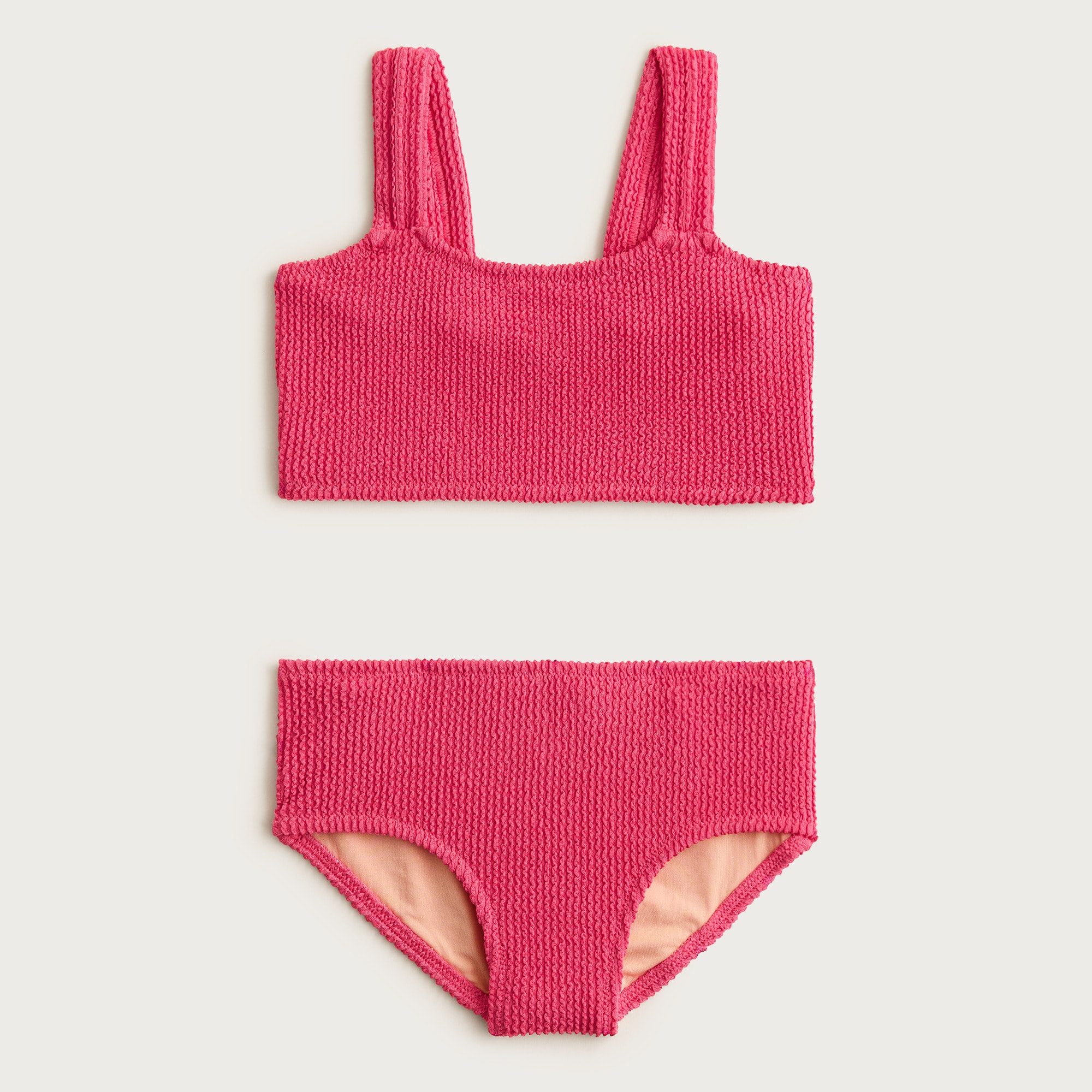  Girls' scrunchie two-piece swimsuit