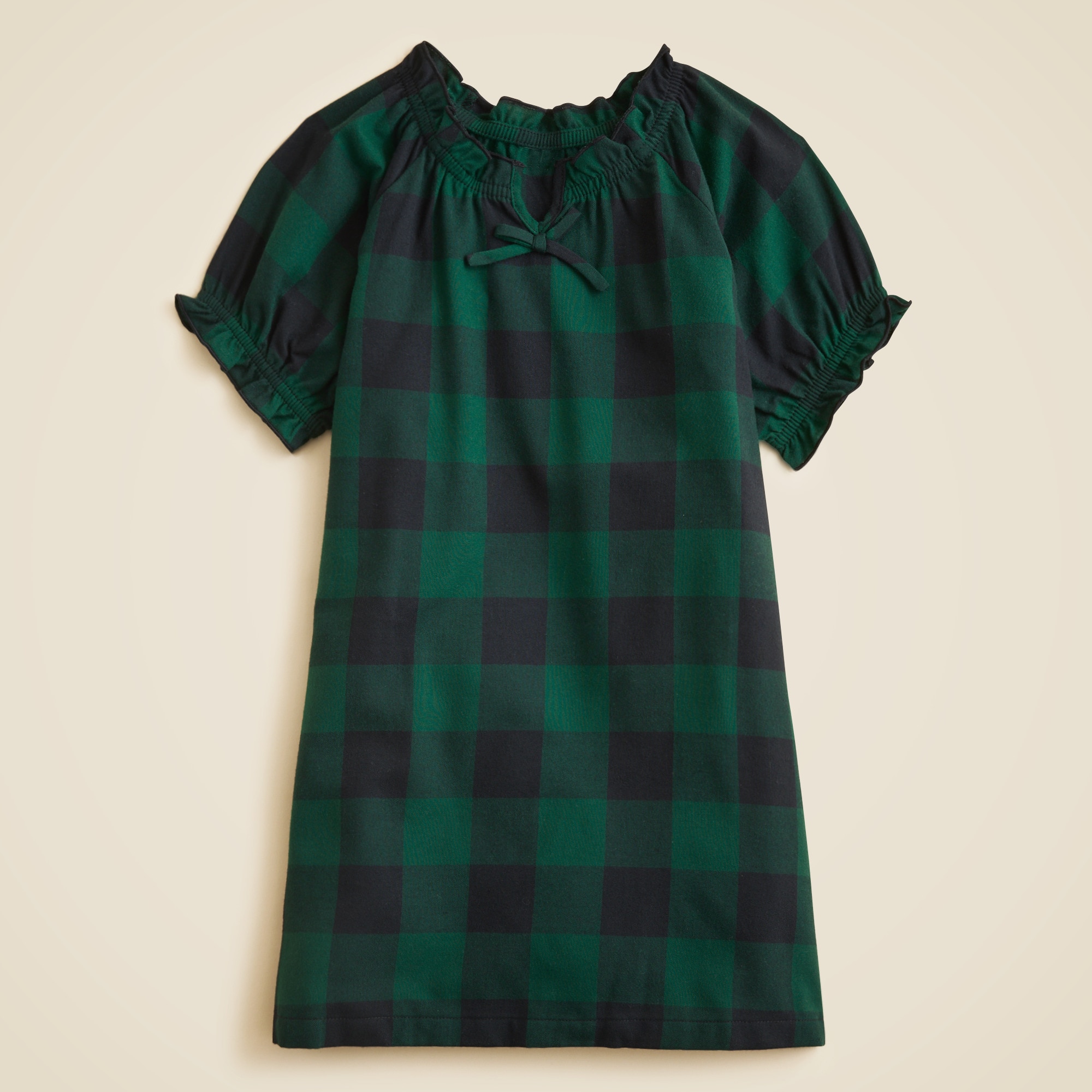 Girls' Flannel Nightgown In Plaid For Girls | J.Crew