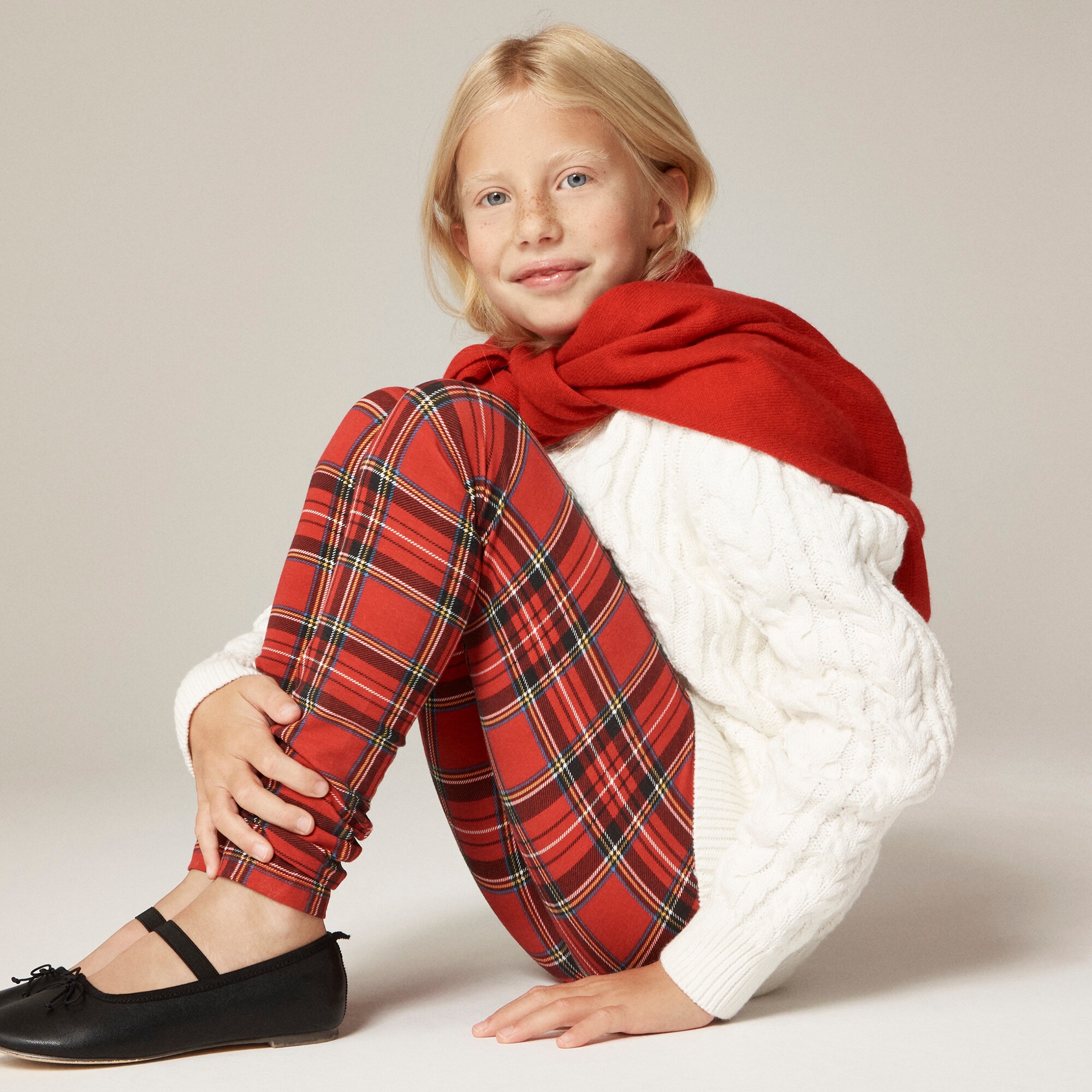 girls Girls' everyday leggings in holiday prints
