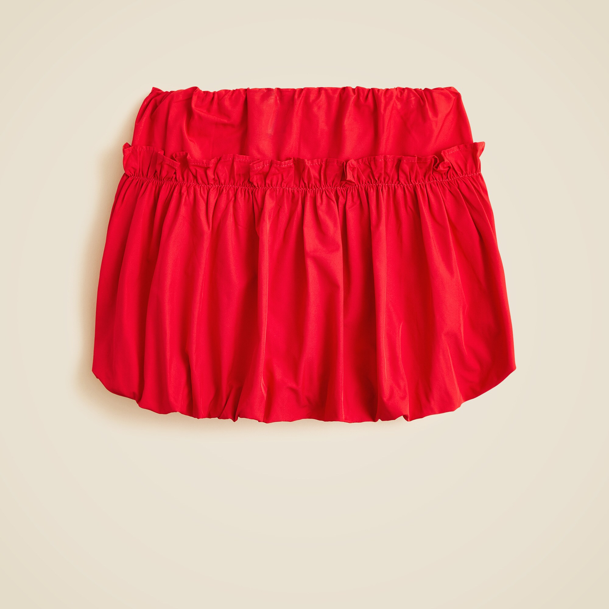Girls' Bow Bubble Skirt In Taffeta For Girls | J.Crew