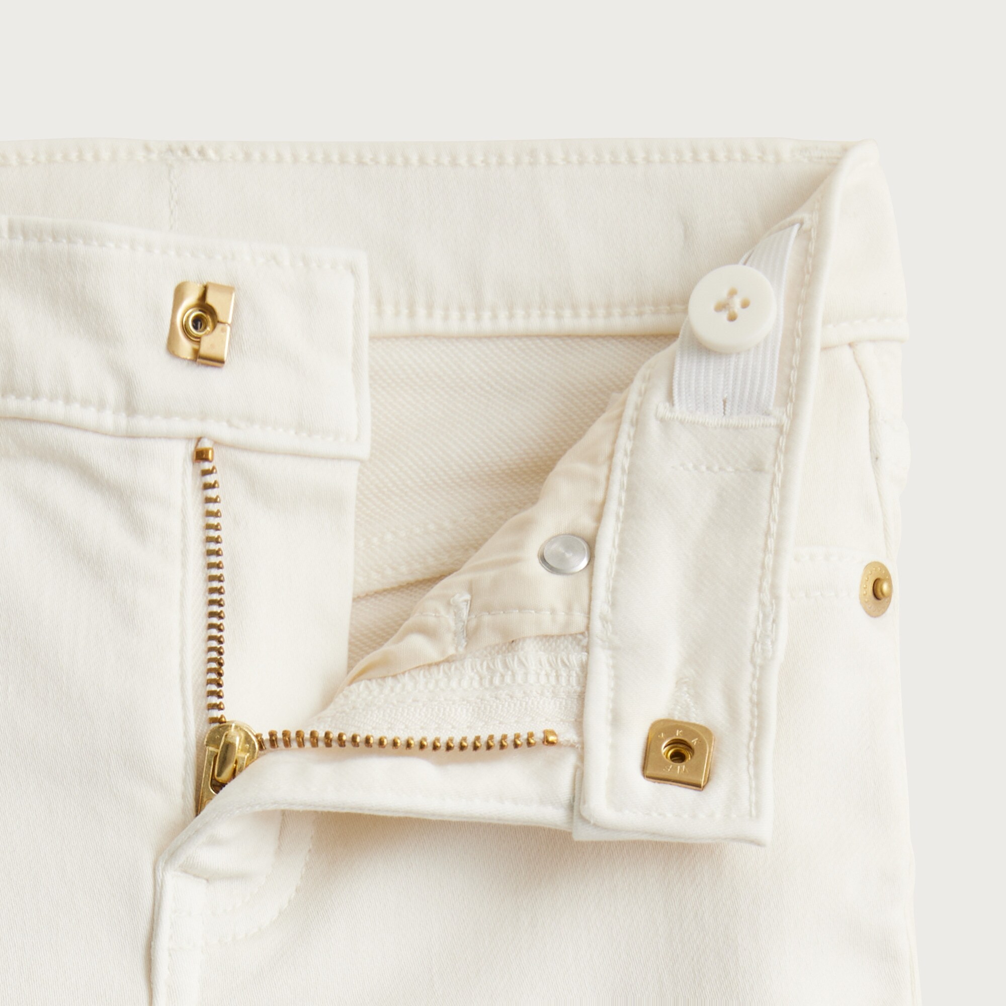 Girls' Sailor garment-dyed stretch denim trouser