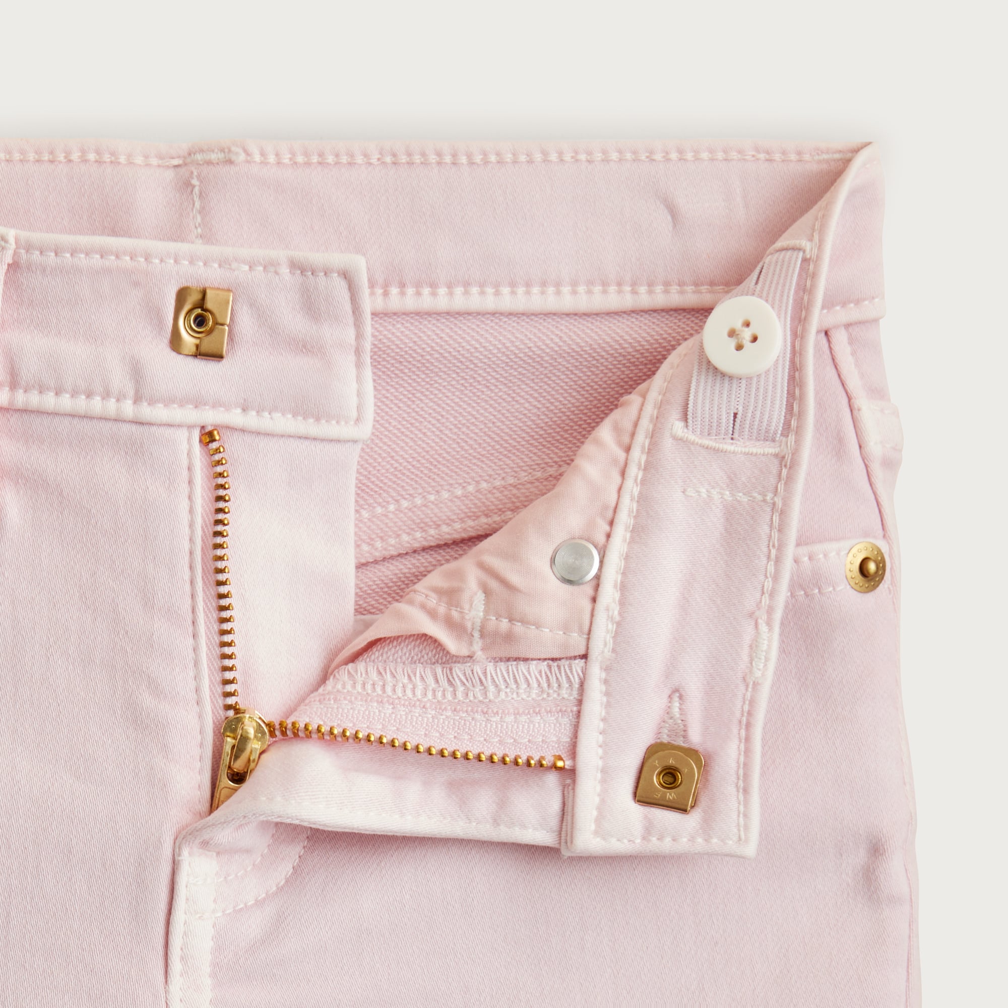 Girls' Sailor garment-dyed stretch denim trouser