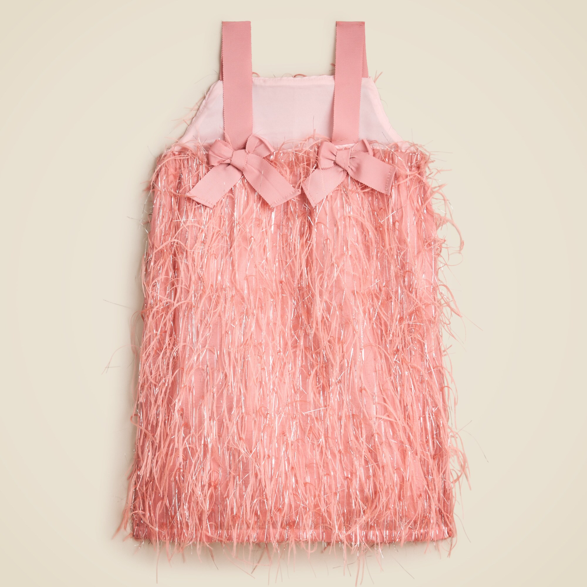 Crewcuts Collection tinsel dress with Lurex® metallic threads