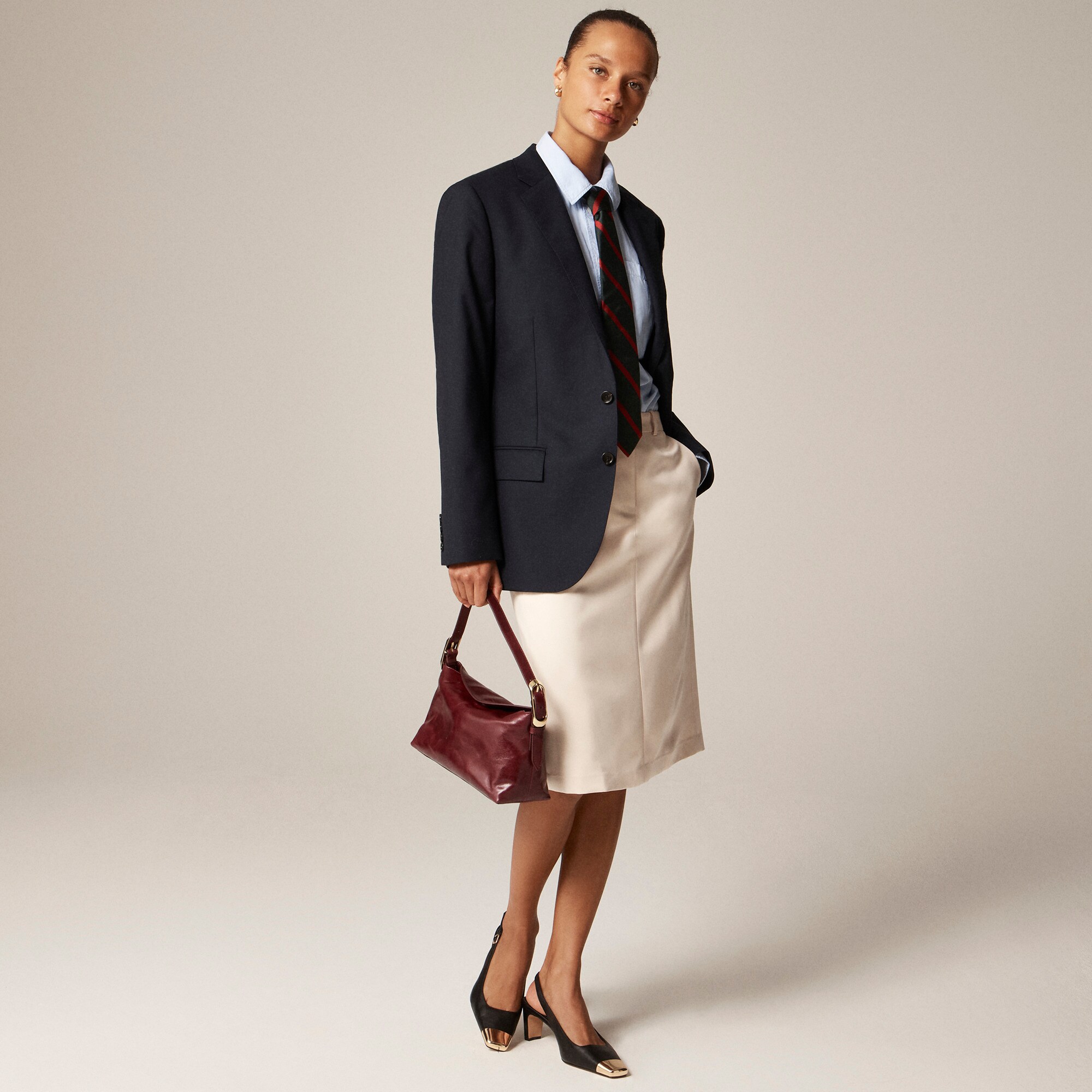 Berkeley small shoulder bag in patent leather