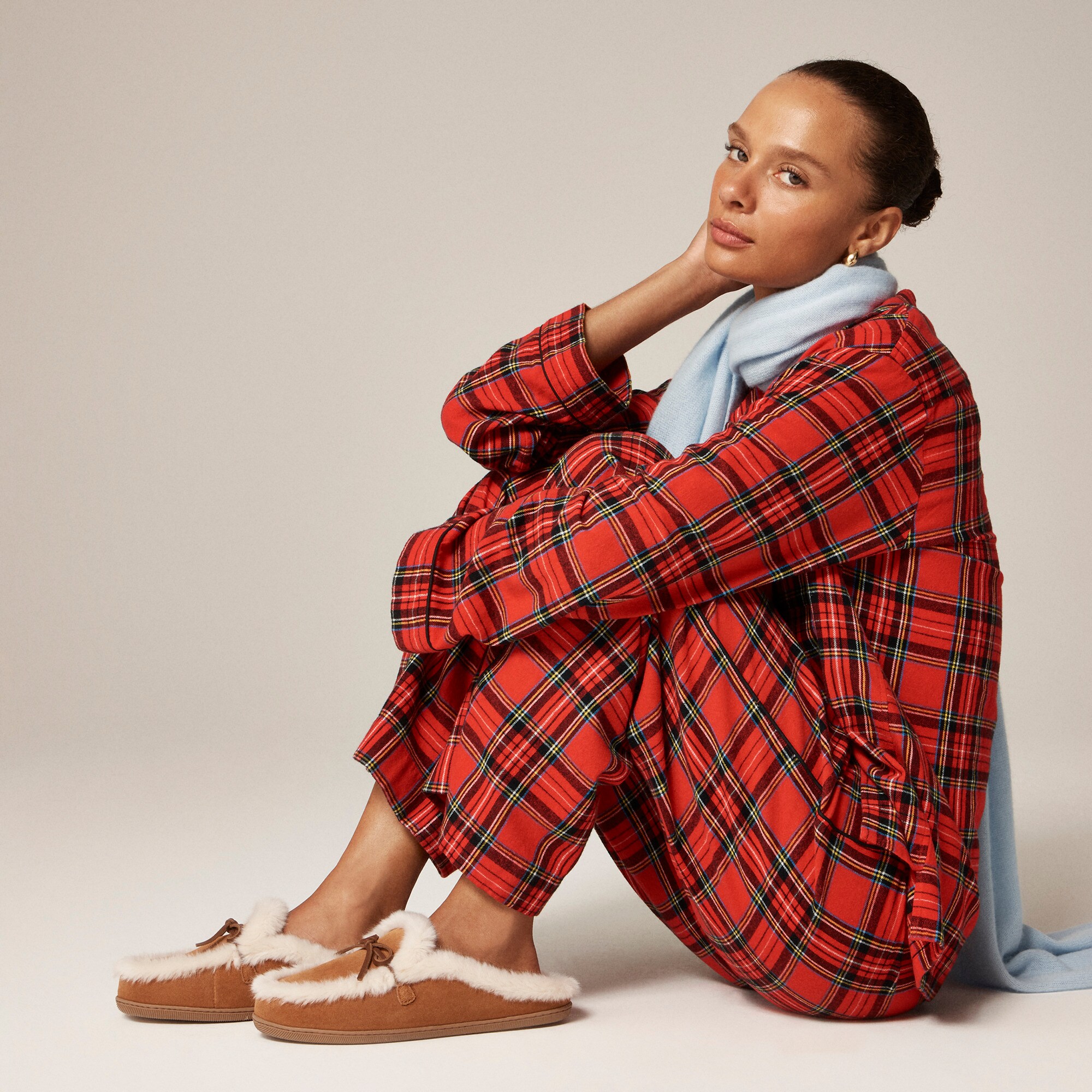 womens Lodge mules in suede
