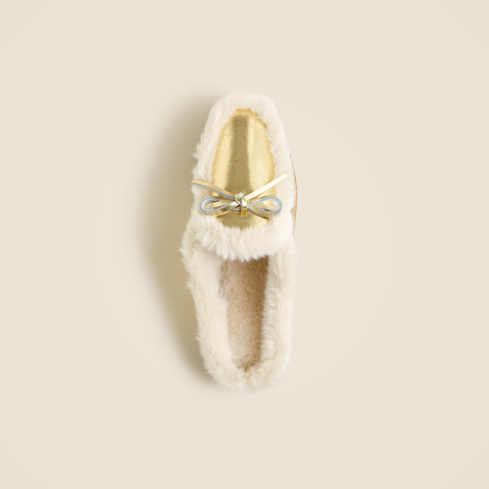 Lodge mules in metallic