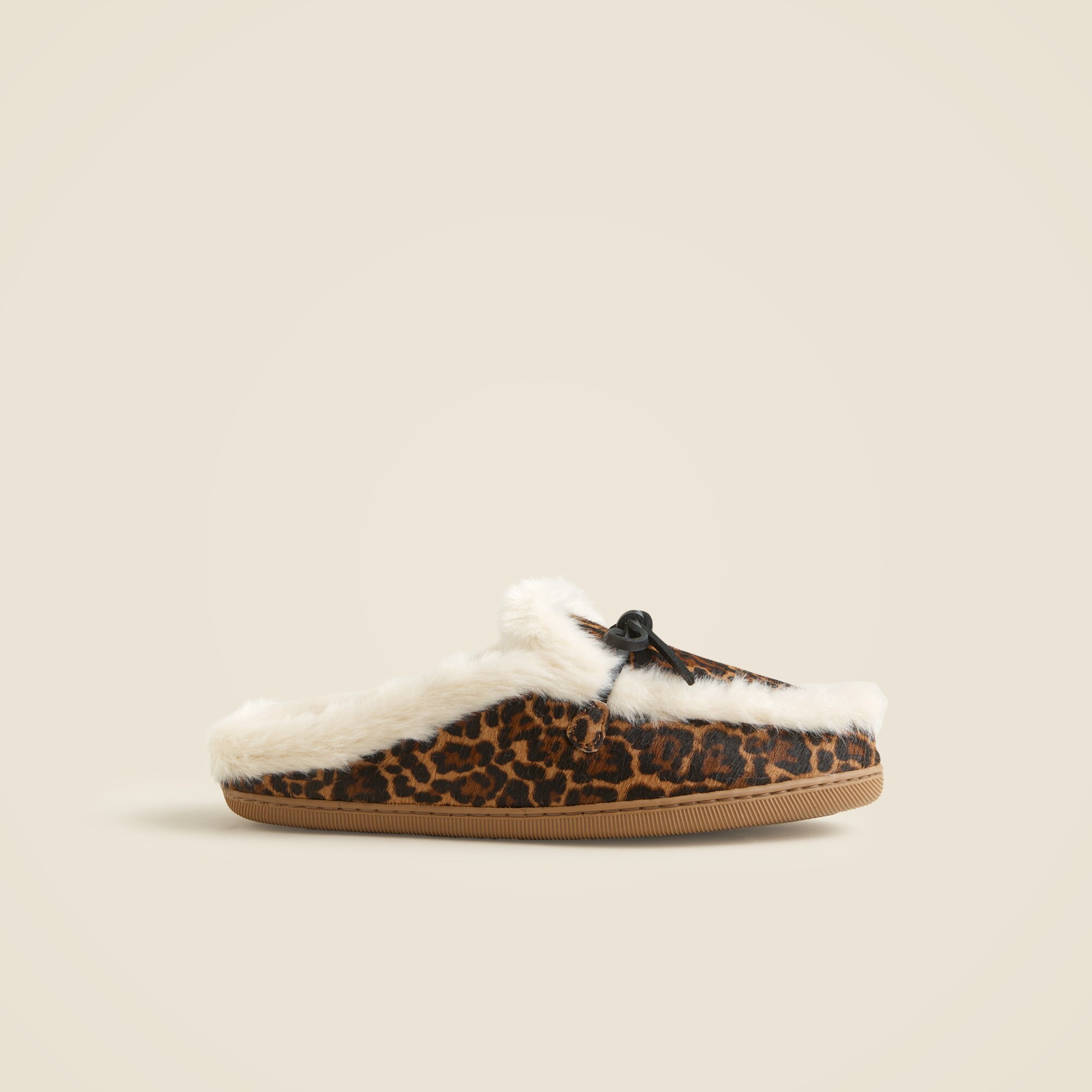 Lodge mules in leopard-print calf hair — Image 3