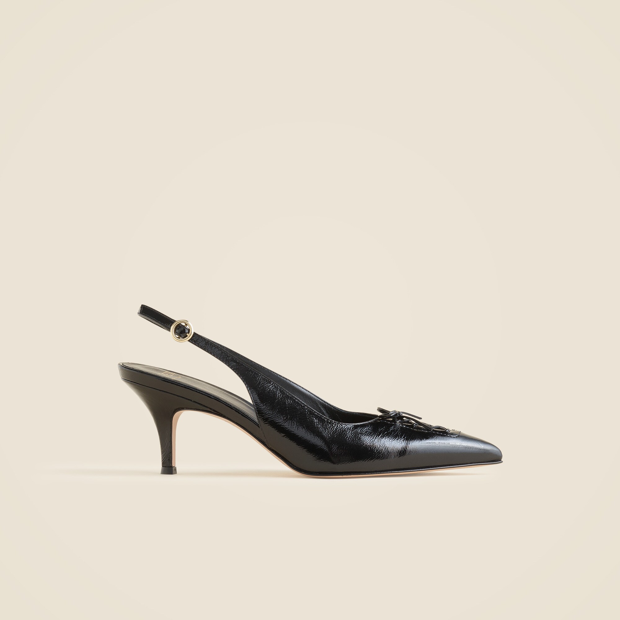 Made-in-Italy Colette Lace-up Slingback Pumps In Leather For Women