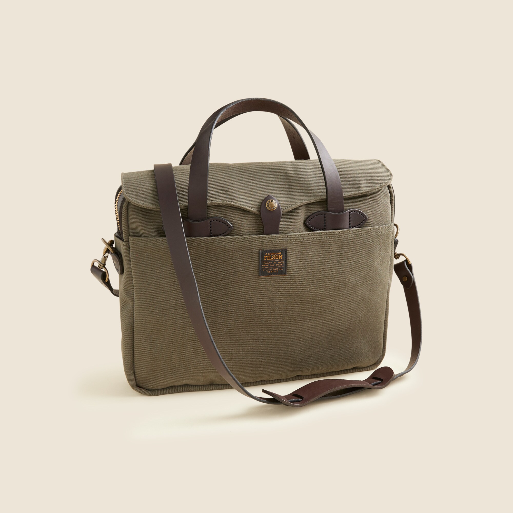 mens Filson&reg; original rugged twill briefcase