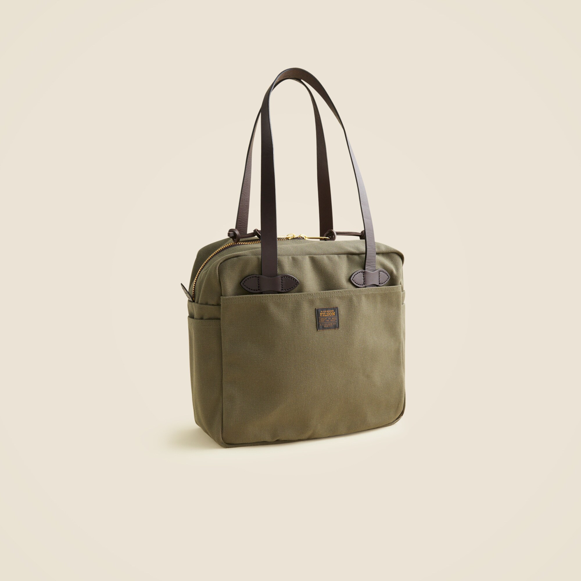  Filson&reg; rugged twill zipper tote bag