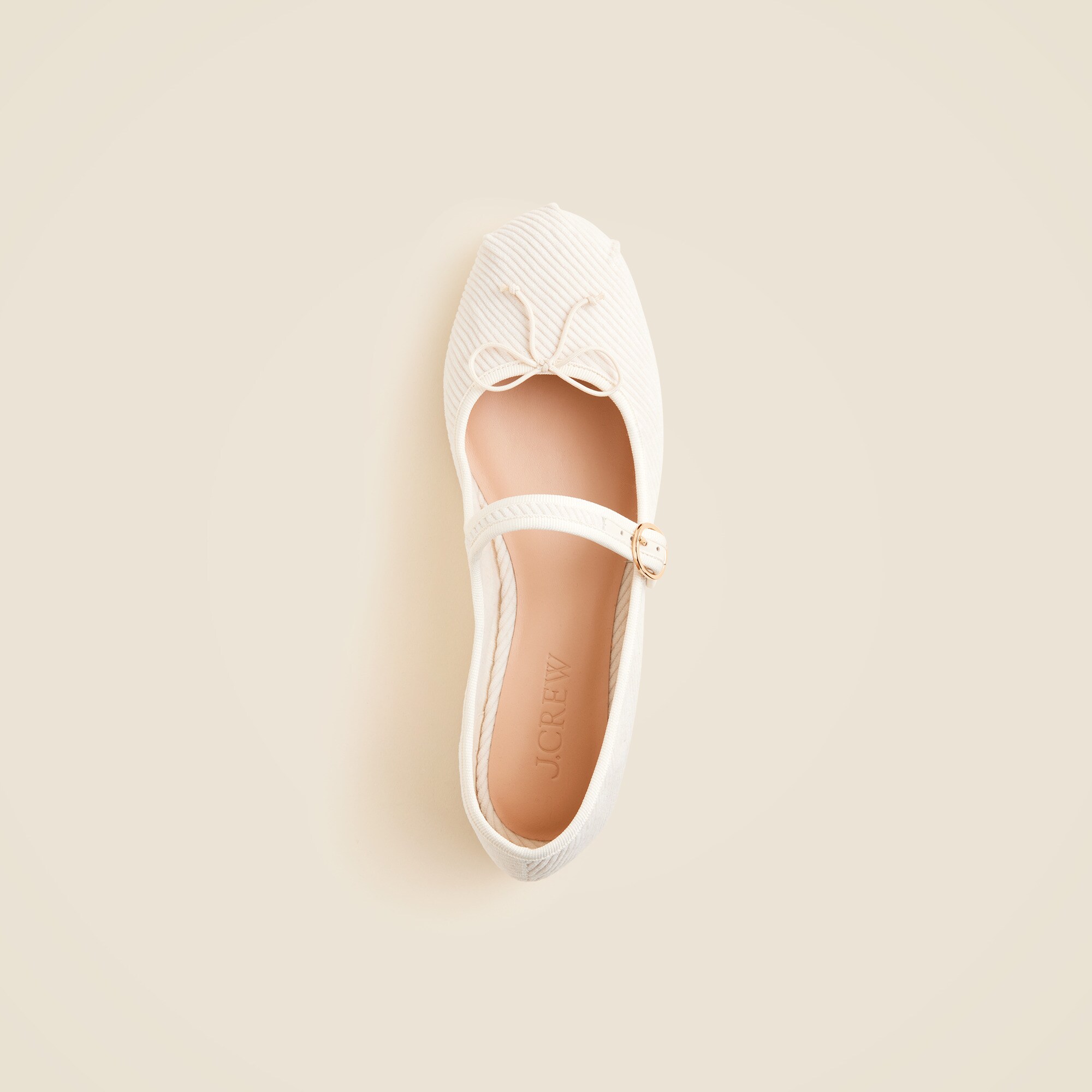 Logan Mary Jane ballet flats in corduroy