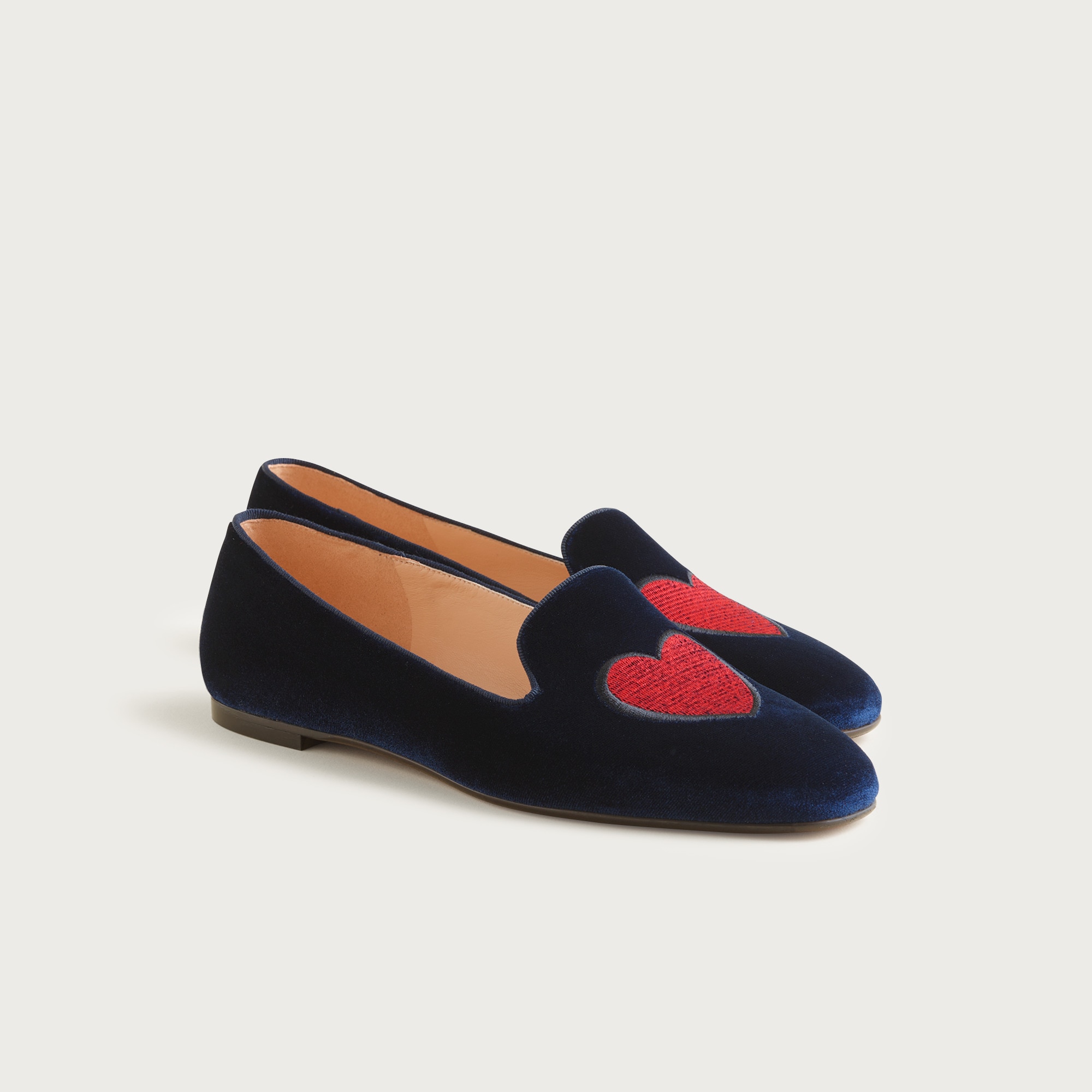  Made-in-Italy smoking slippers in embroidered velvet