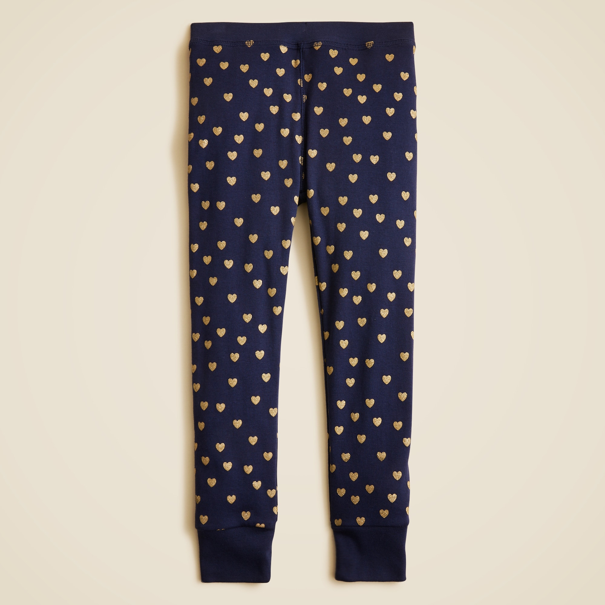 Kids' long-sleeve cotton pajama set in prints