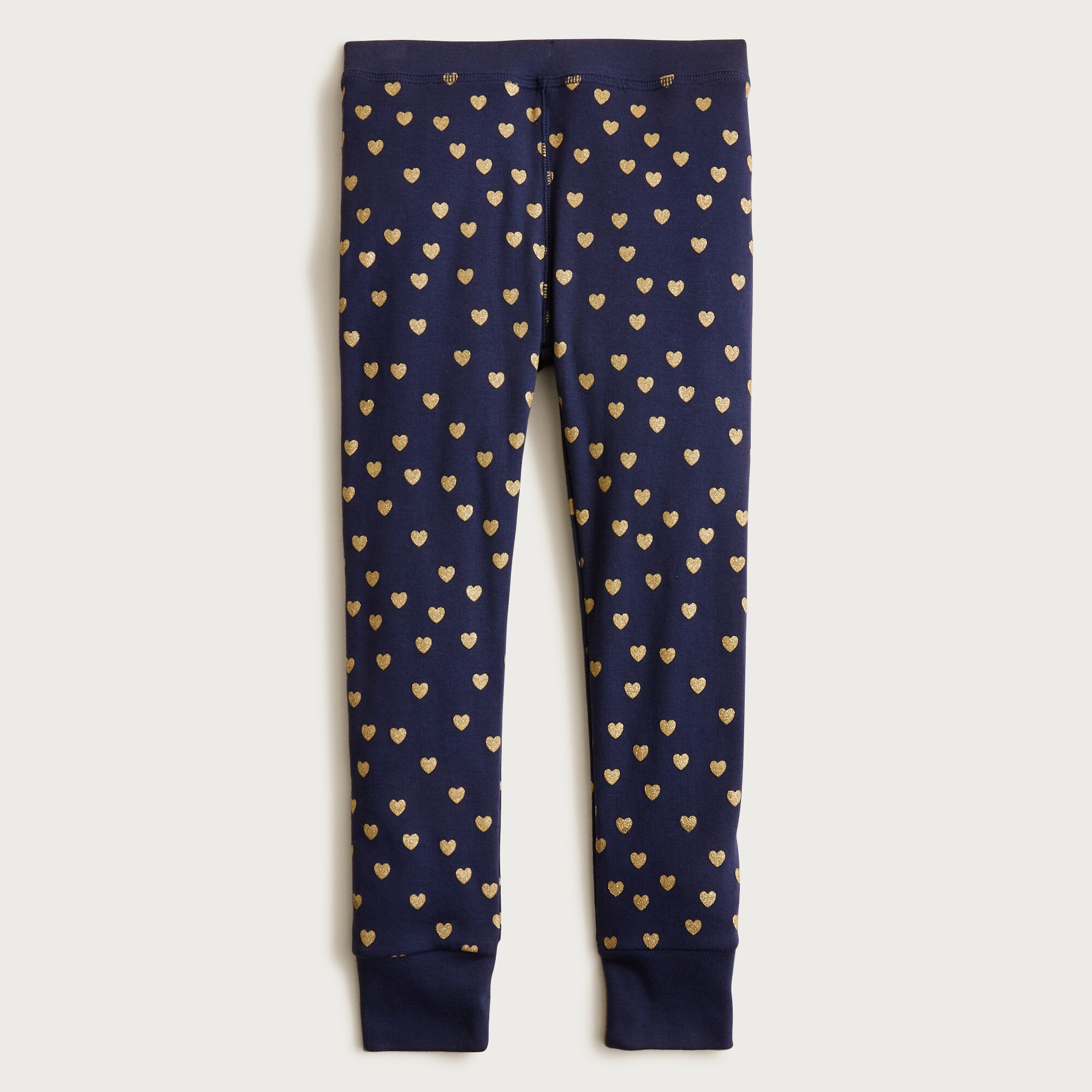 Kids' long-sleeve cotton pajama set in prints