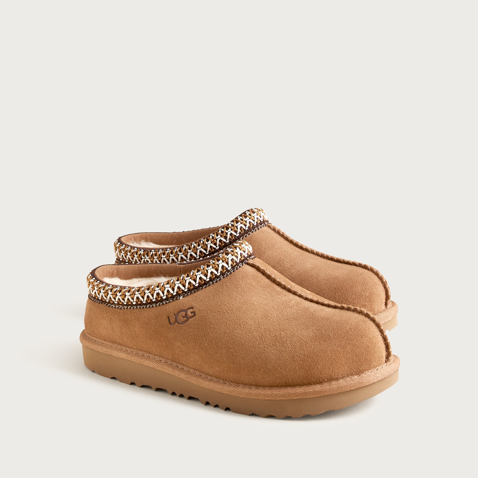 UGG® Tasman II kids' slippers in chestnut