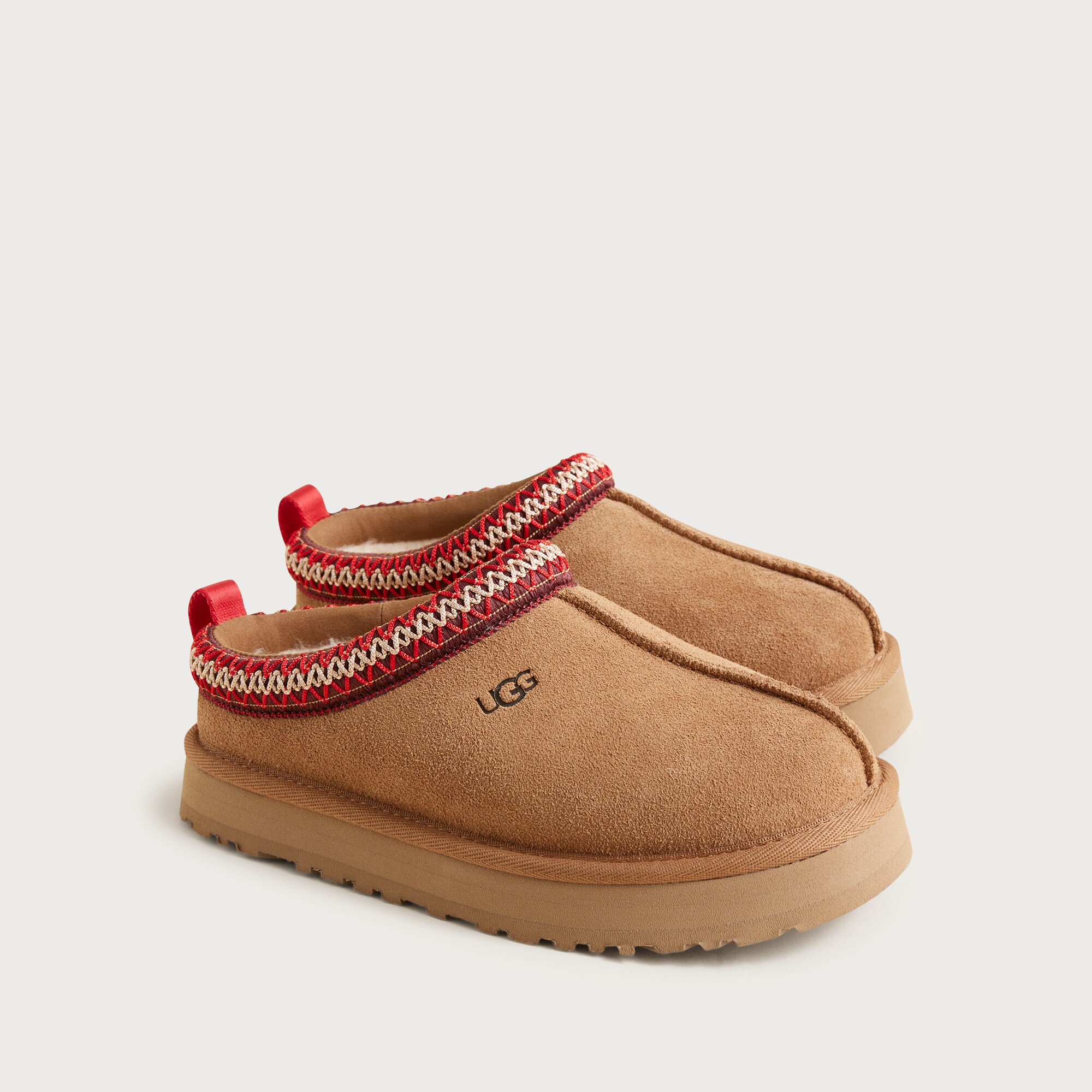 UGG® Tazz II Kids' Slippers In Cherry For Girls | J.Crew