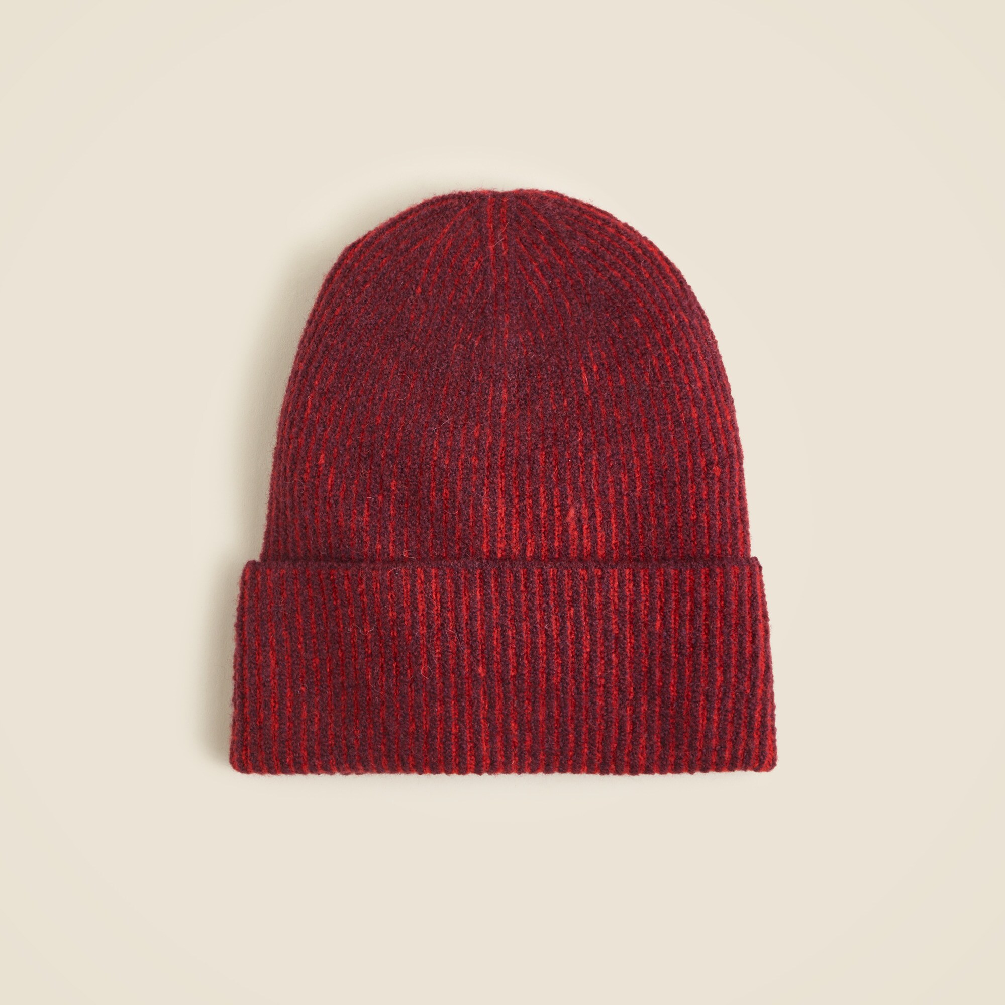Plaited beanie in Supersoft yarn