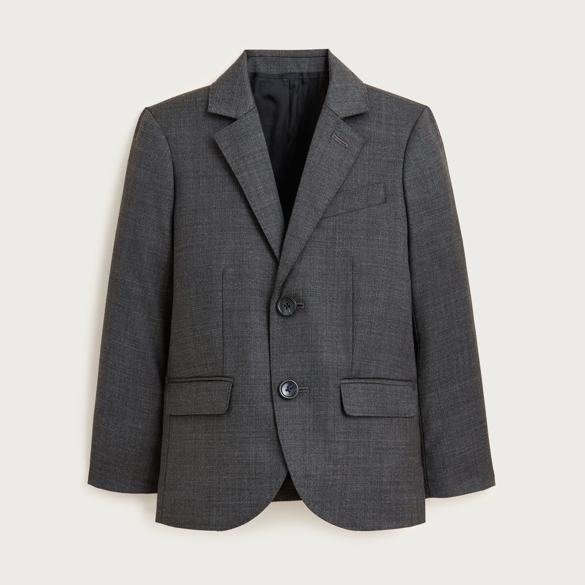 Boys' Ludlow suit jacket in stretch worsted wool blend