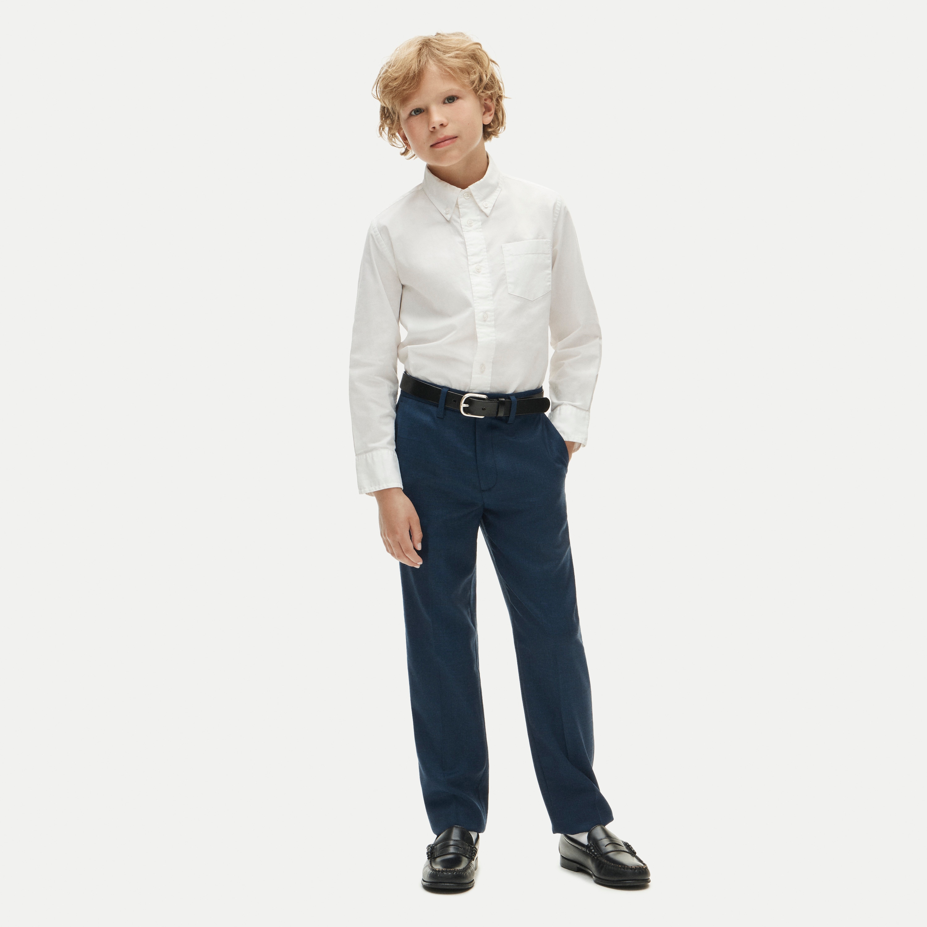 Boys' slim Ludlow suit pant in stretch worsted wool blend