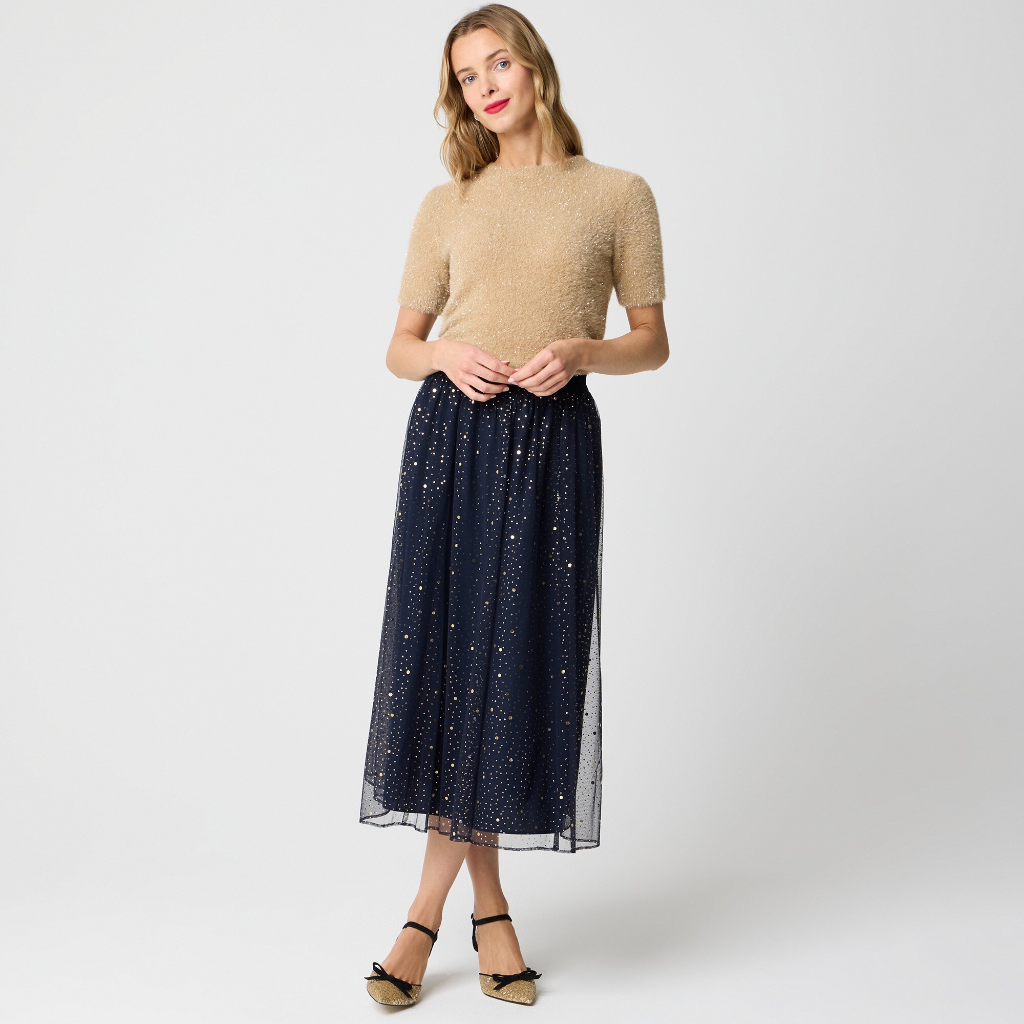 Sparkle tulle skirt