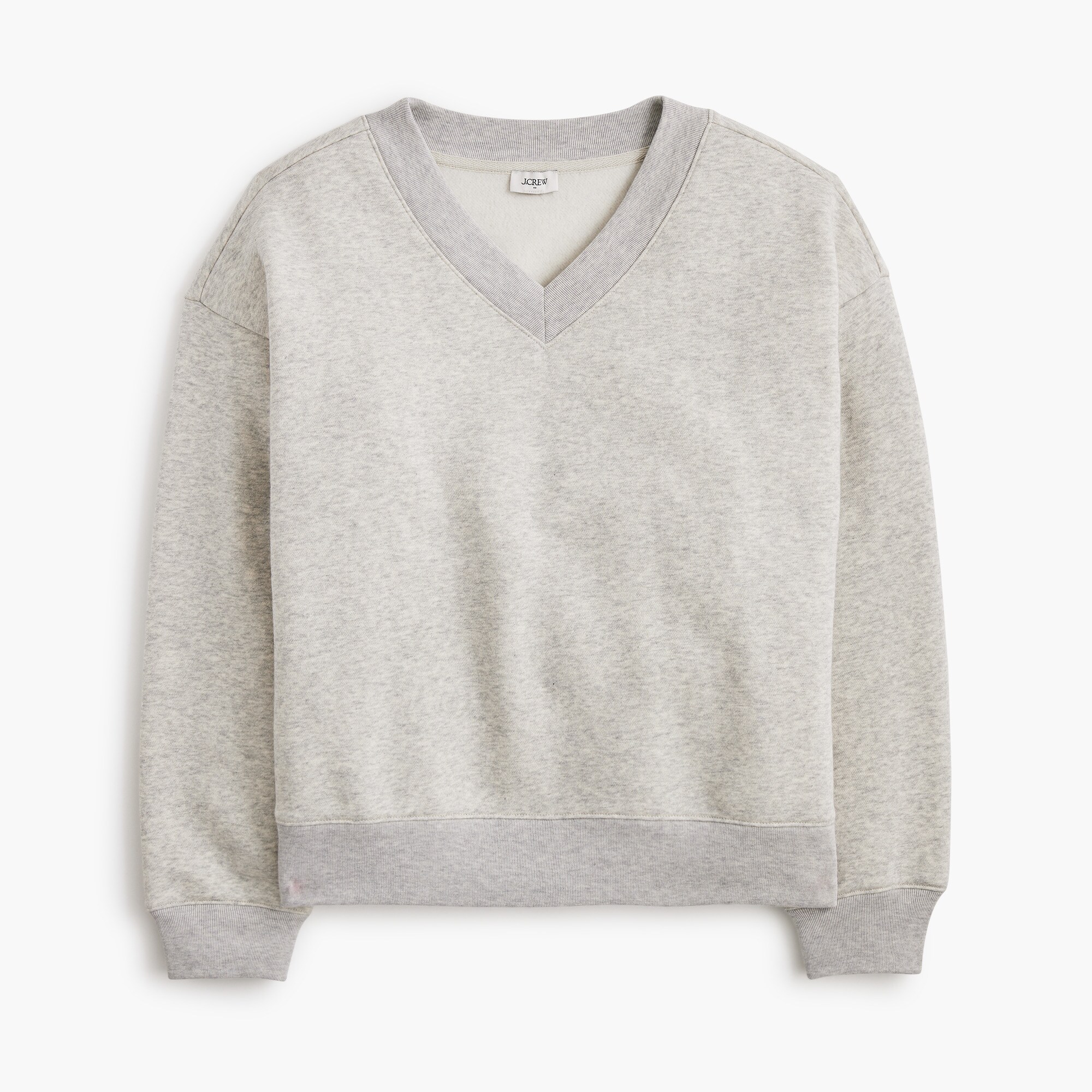 womens Fleece V-neck sweatshirt