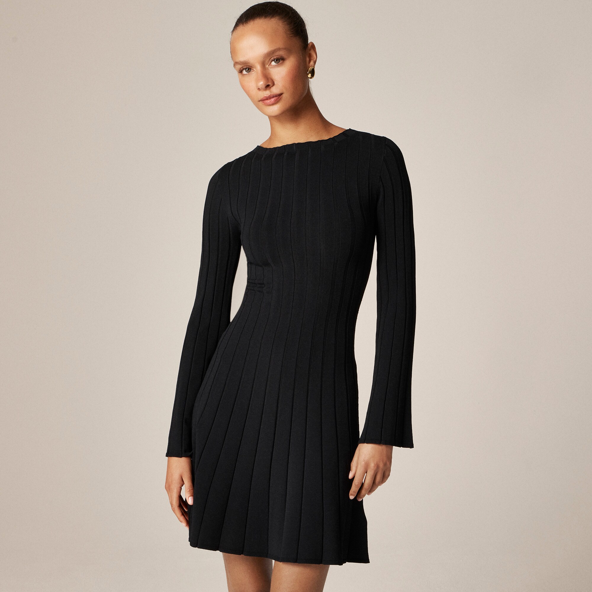 Rib-knit Mini Sweater-dress For Women | J.Crew