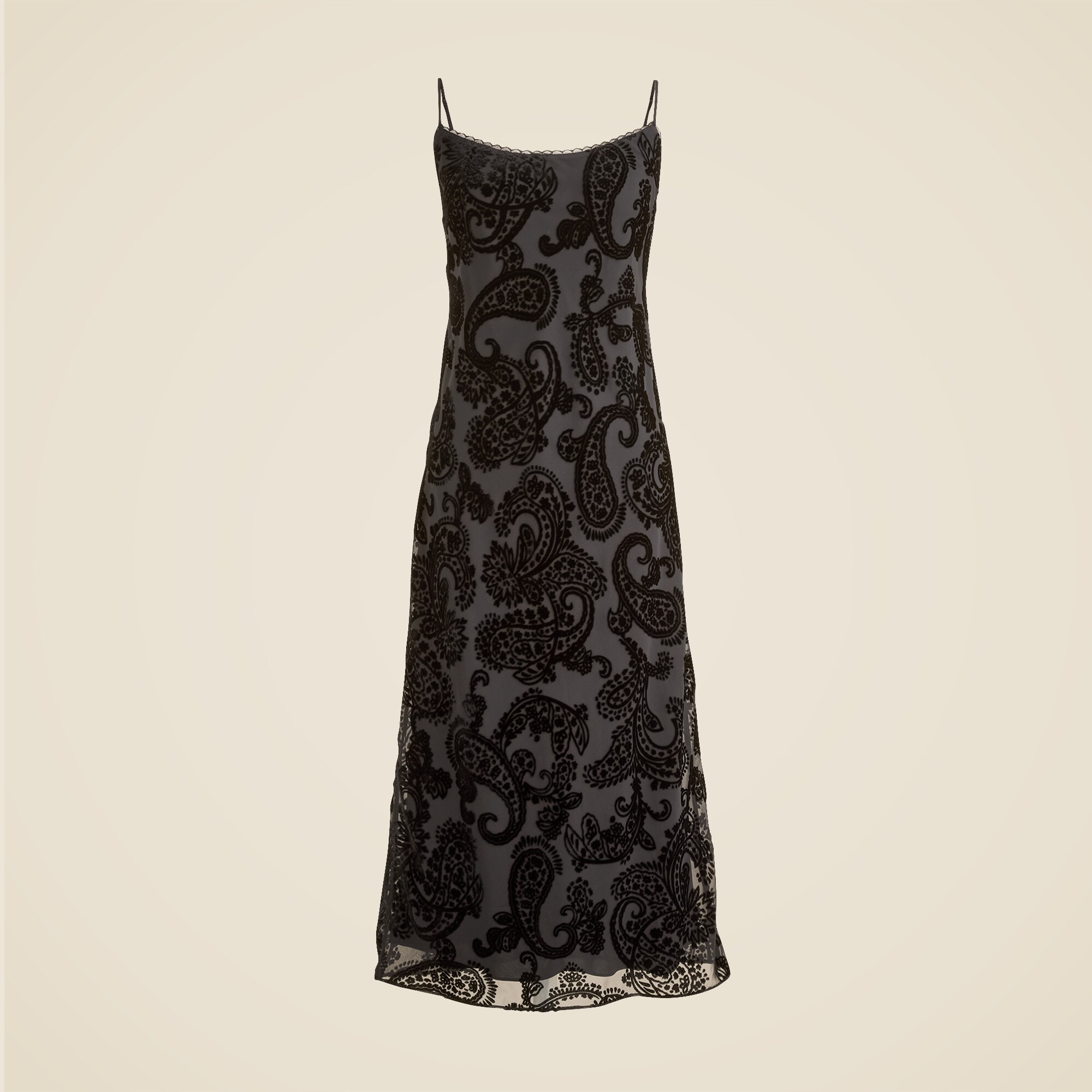 Devor Velvet Slip Dress For Women | J.Crew