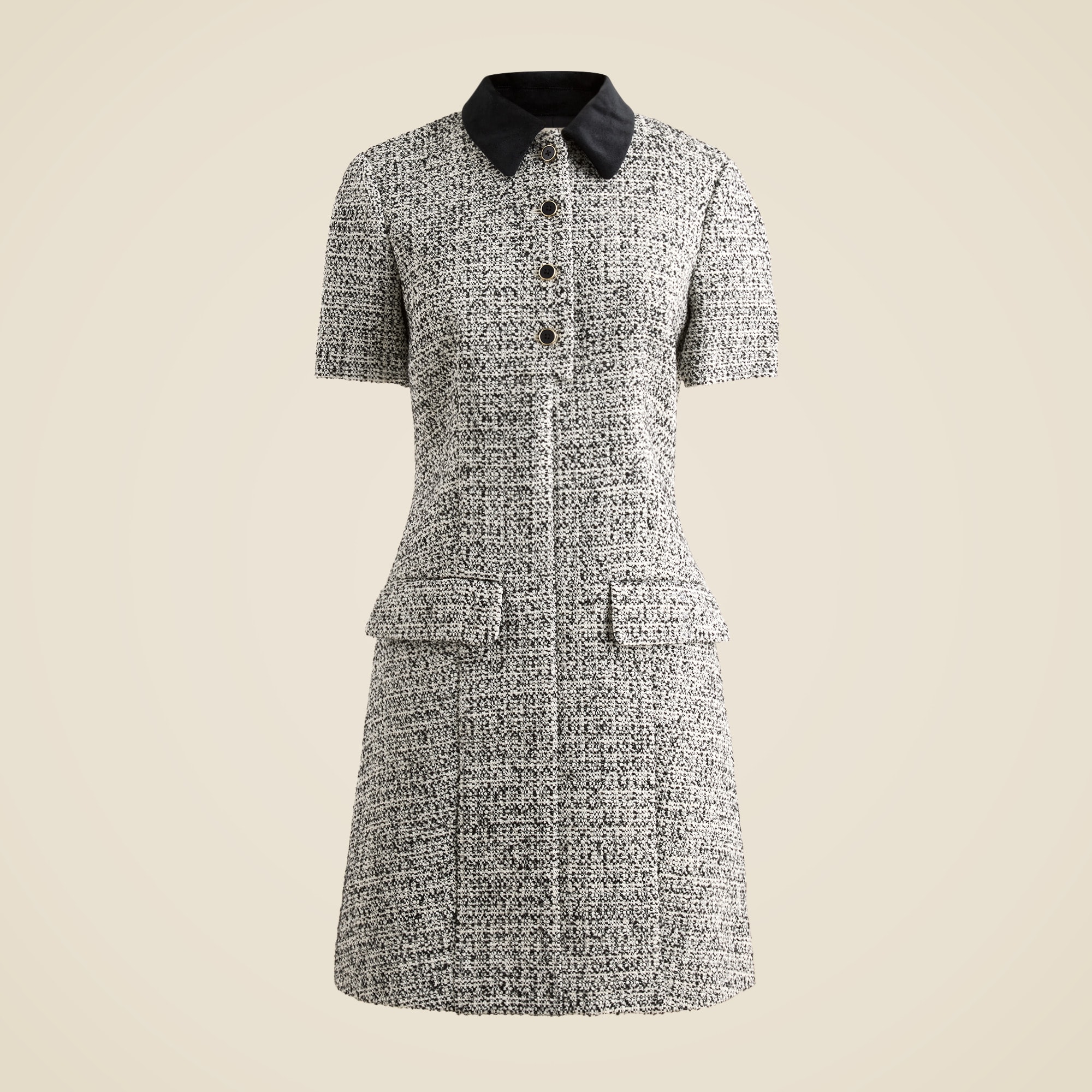Parc dress in tweed