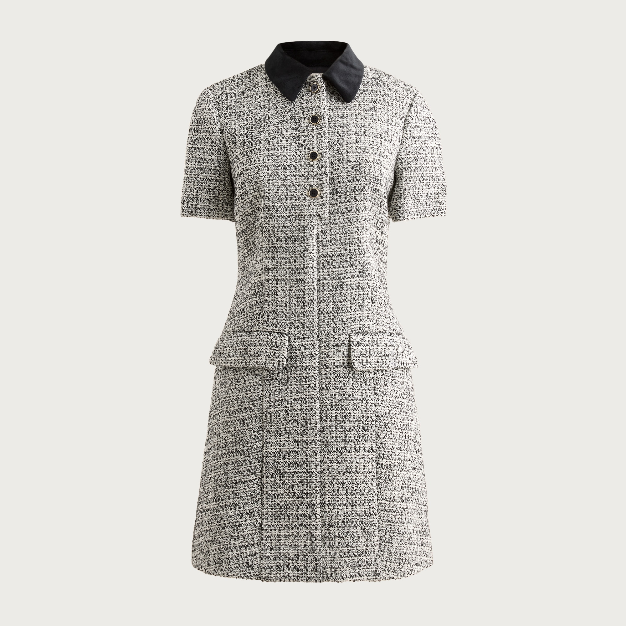 Parc dress in tweed