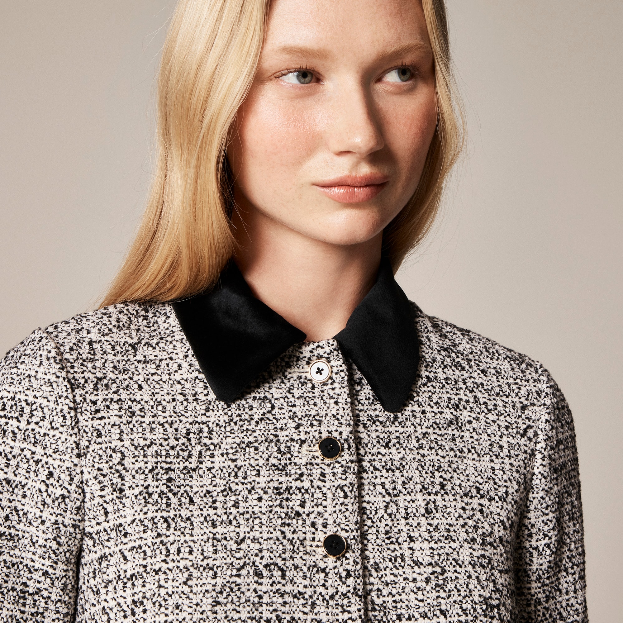 Parc dress in tweed - image 3