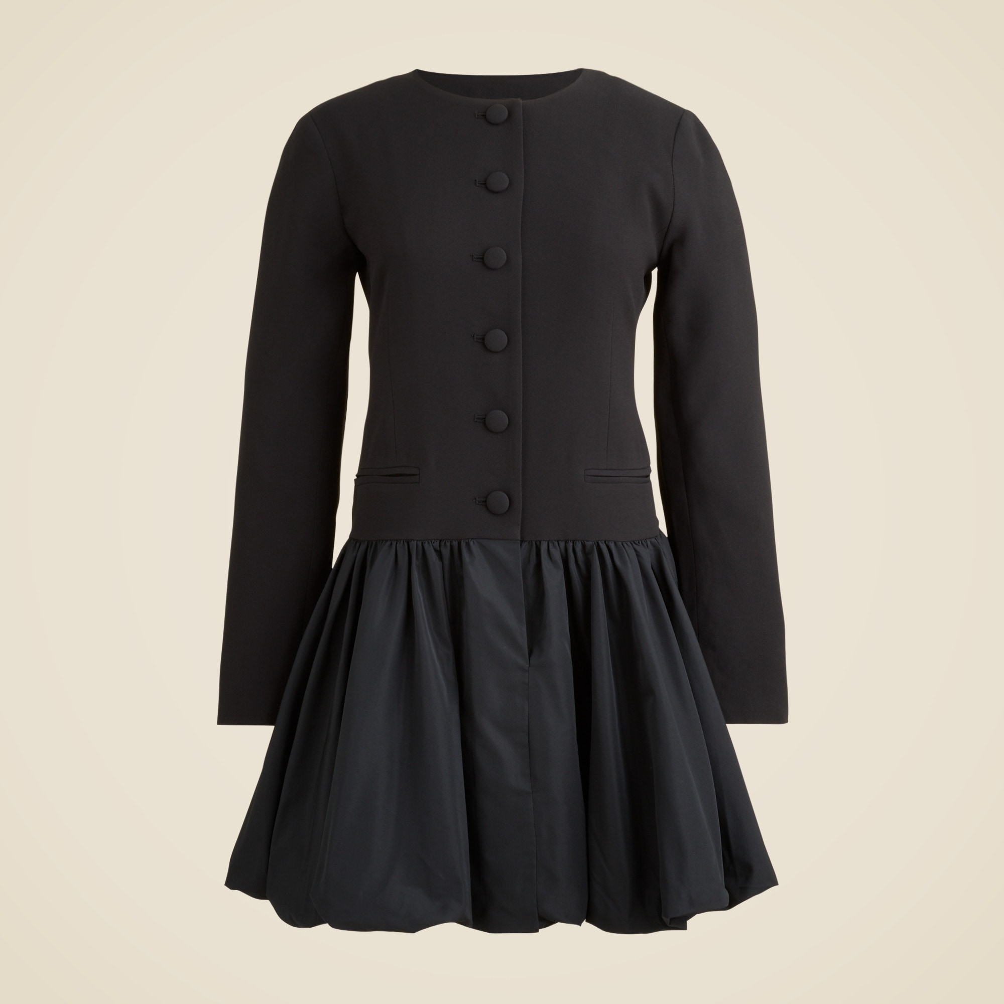 Black Button Dresses | J.Crew