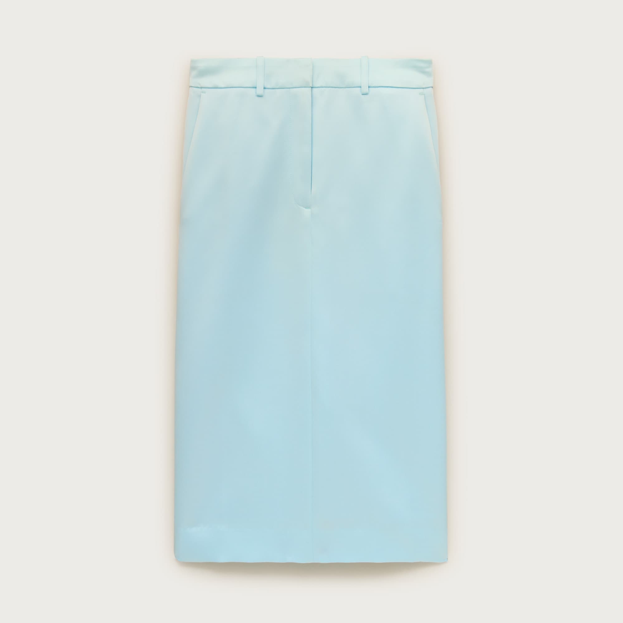 Trouser pencil skirt in duchesse satin from J.Crew - $168