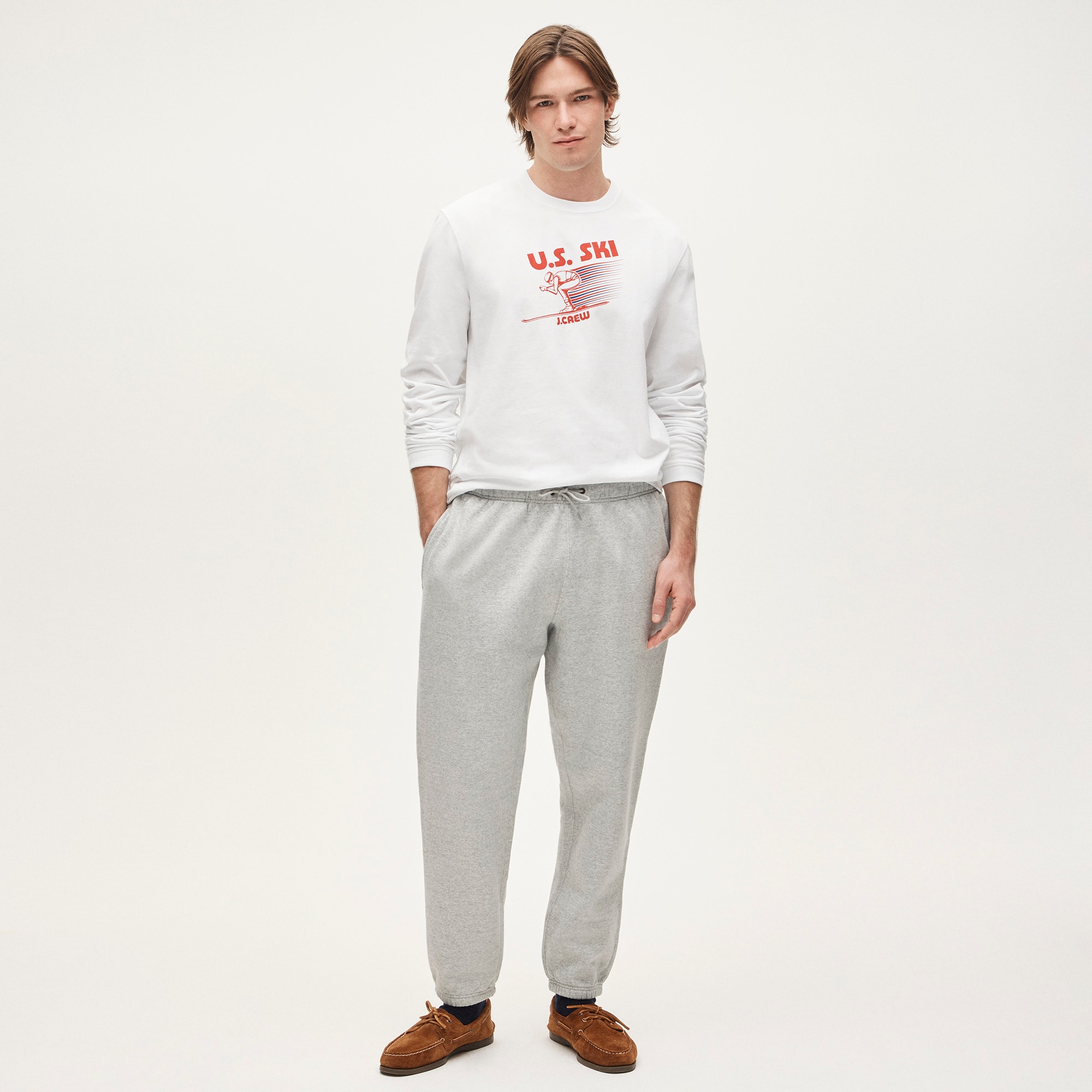 U.S. Ski &amp; Snowboard by J.Crew long-sleeve premium-weight graphic T-shirt - thumbnail 2