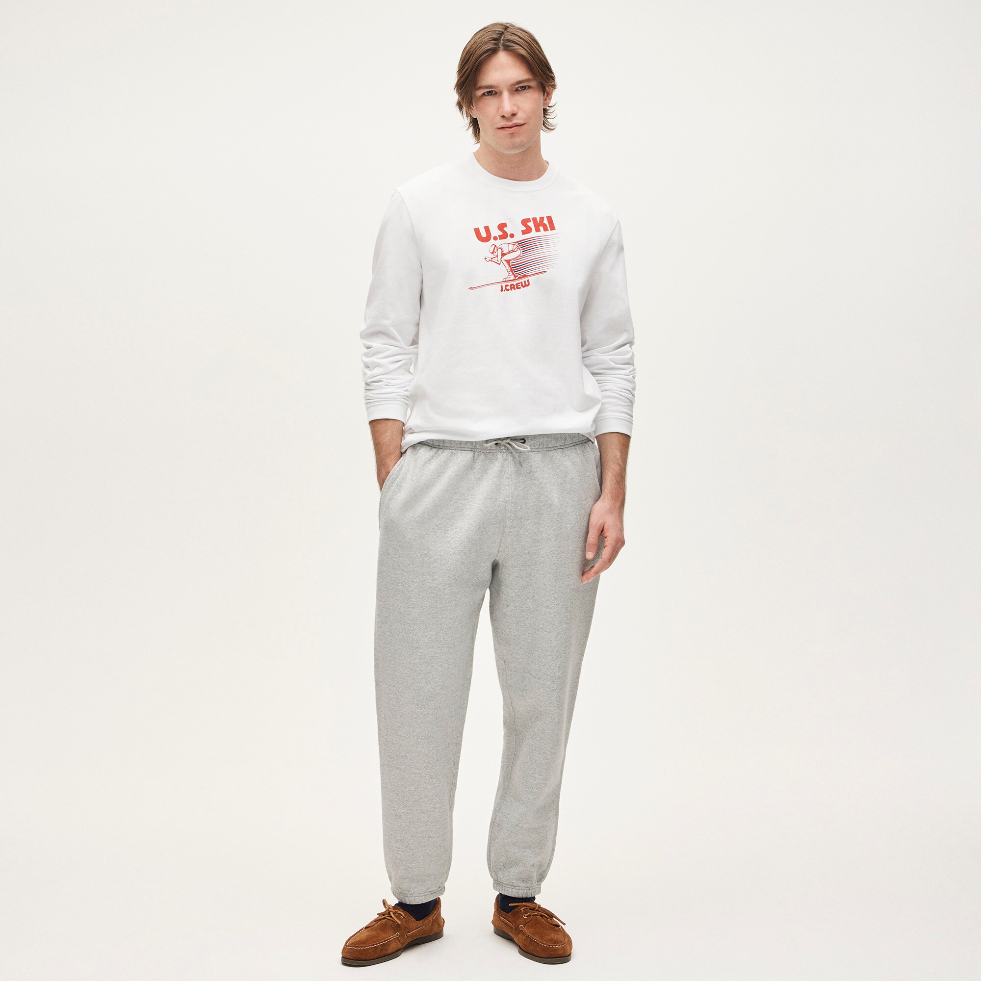 U.S. Ski & Snowboard by J.Crew long-sleeve premium-weight graphic T-shirt