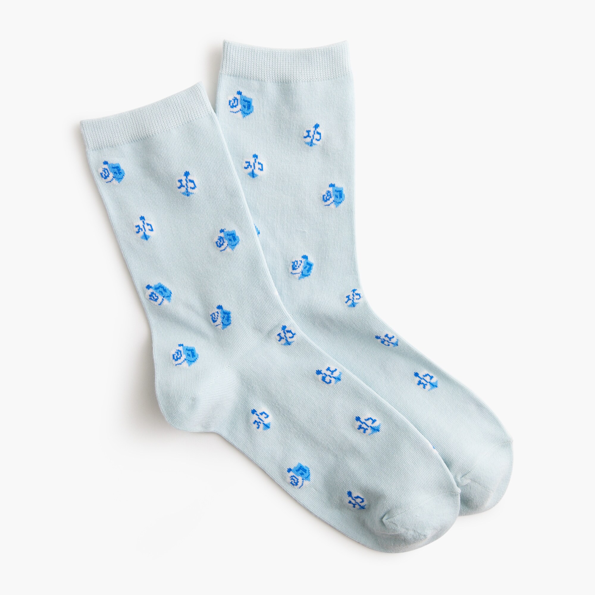Dreidel trouser socks