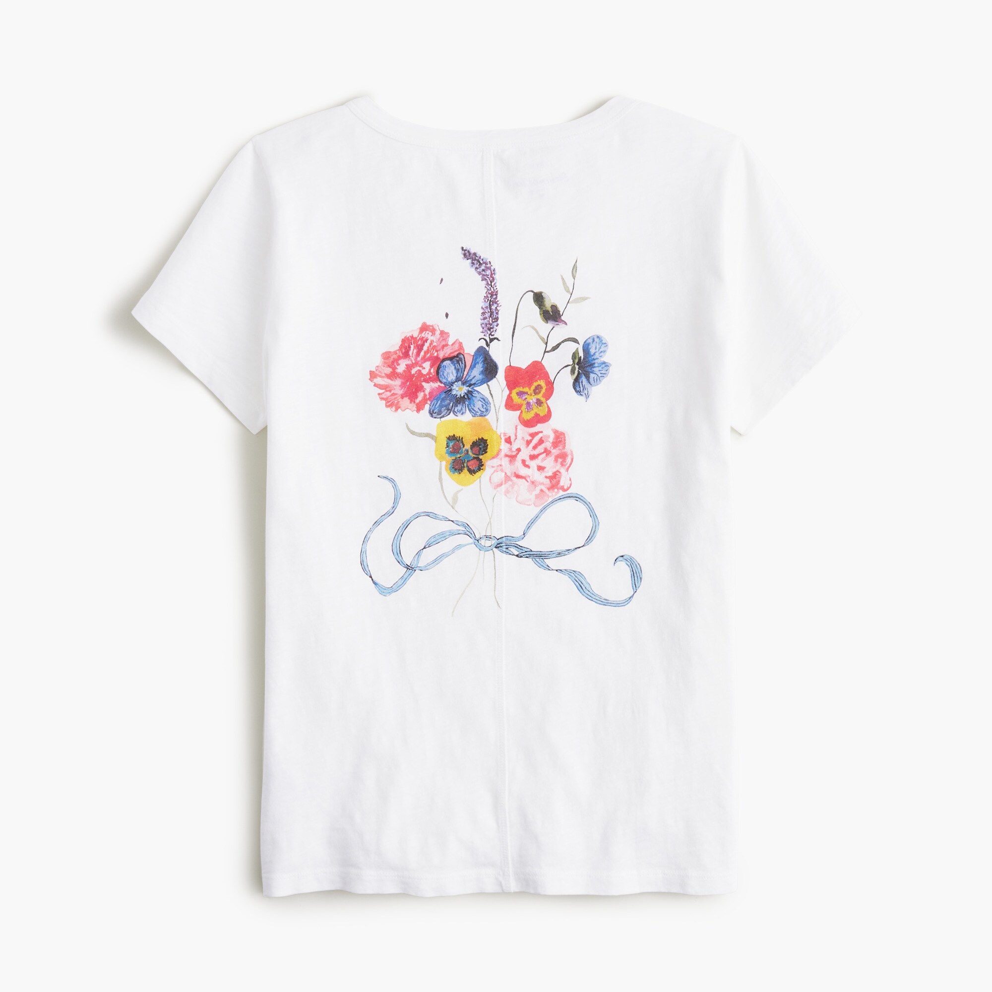 Laura Chautin X J.Crew "The flowers" Pride graphic tee