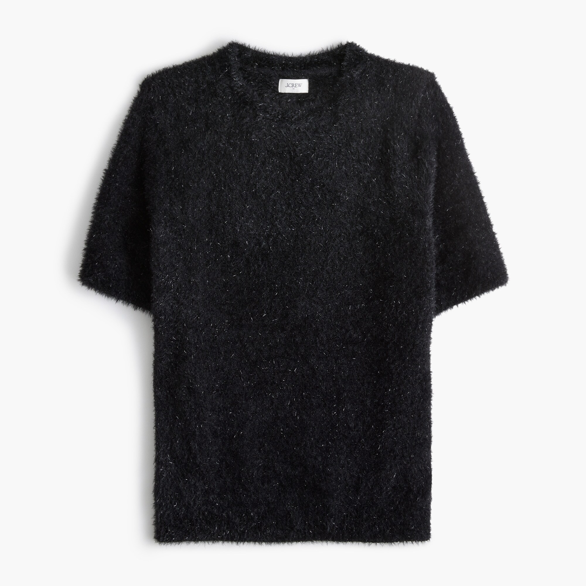 Short-sleeve Tinsel Sweater For Women | Factory