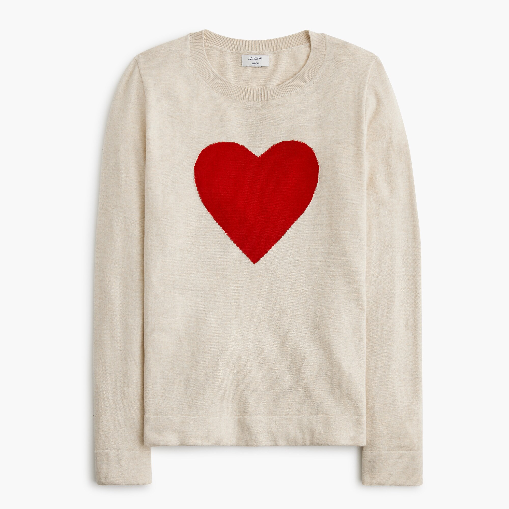  Heart Teddie sweater