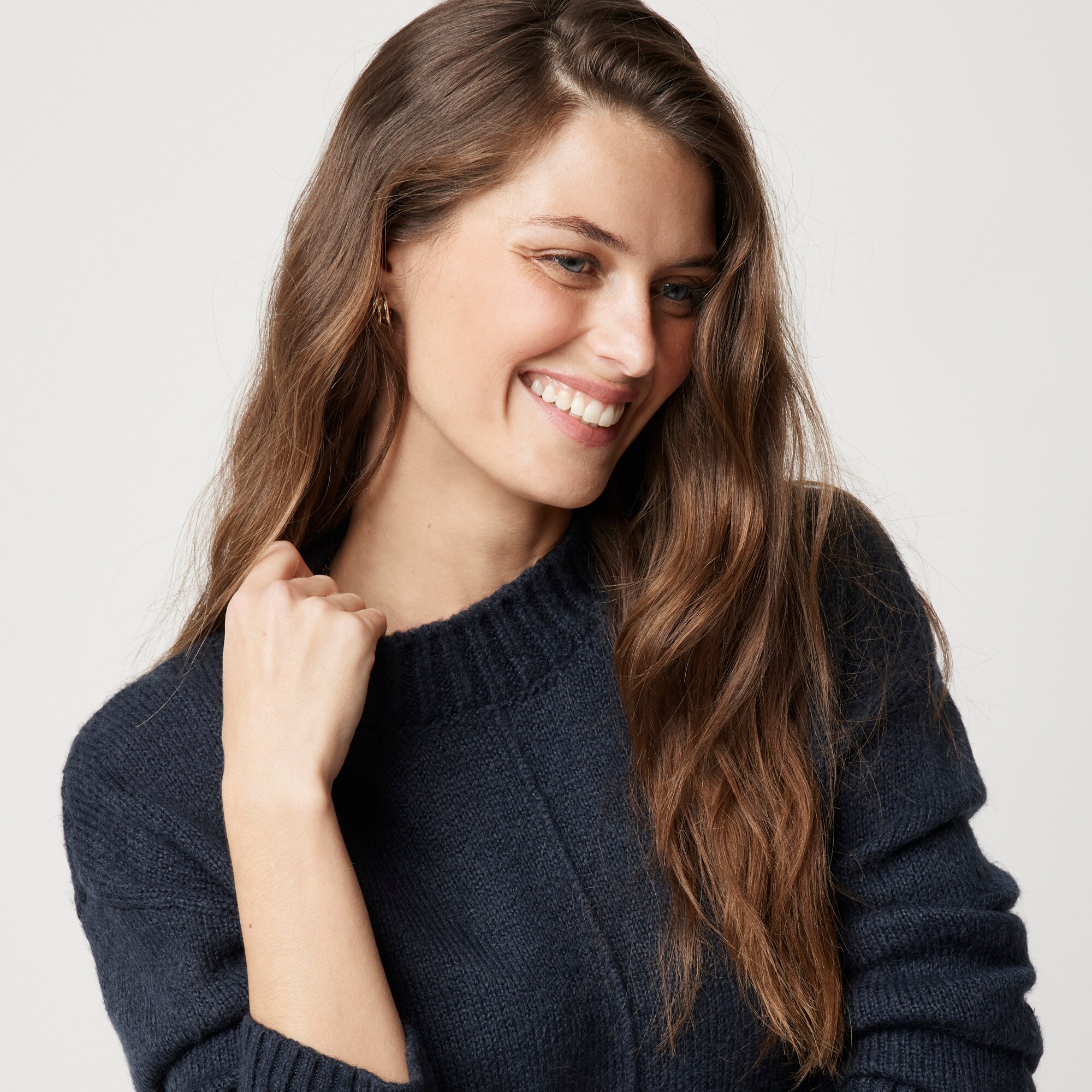 Mockneck boyfriend sweater