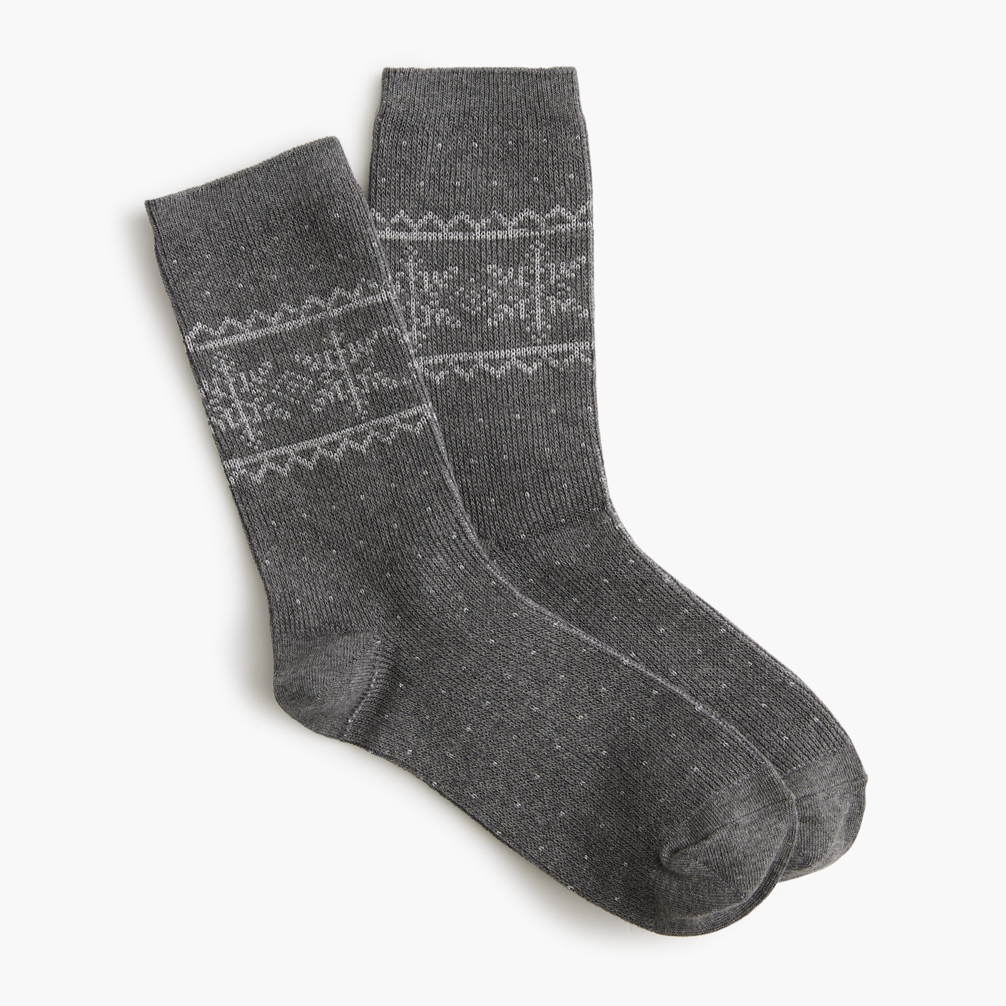  Fair Isle trouser socks