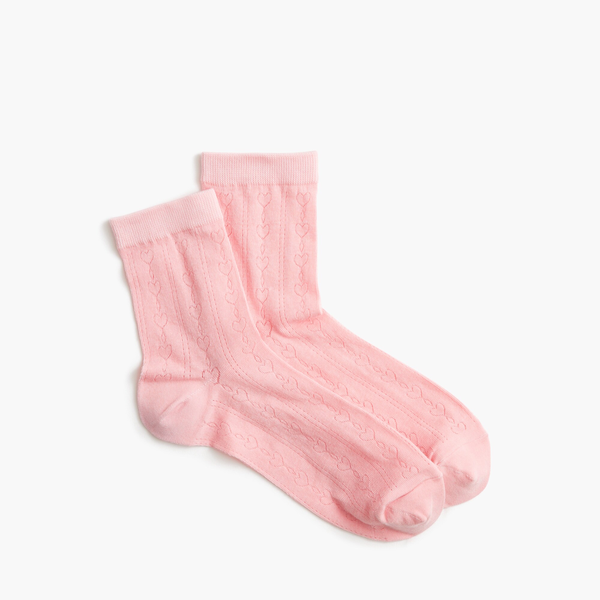 womens Heart lace trouser socks
