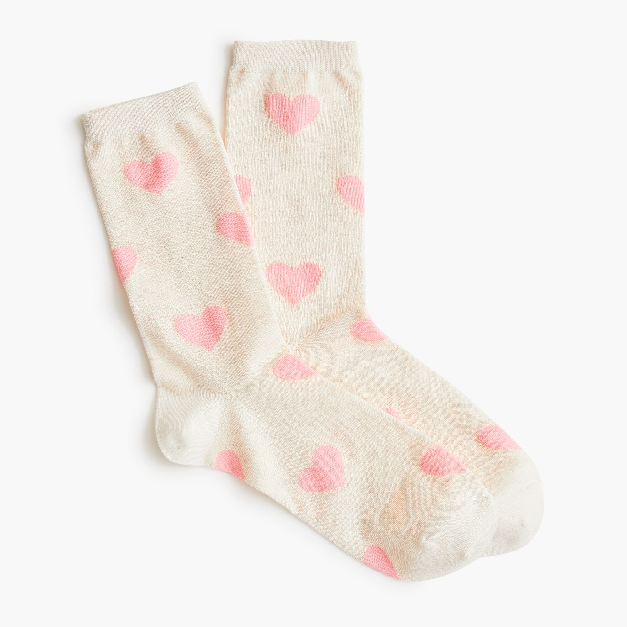 womens Heart trouser socks