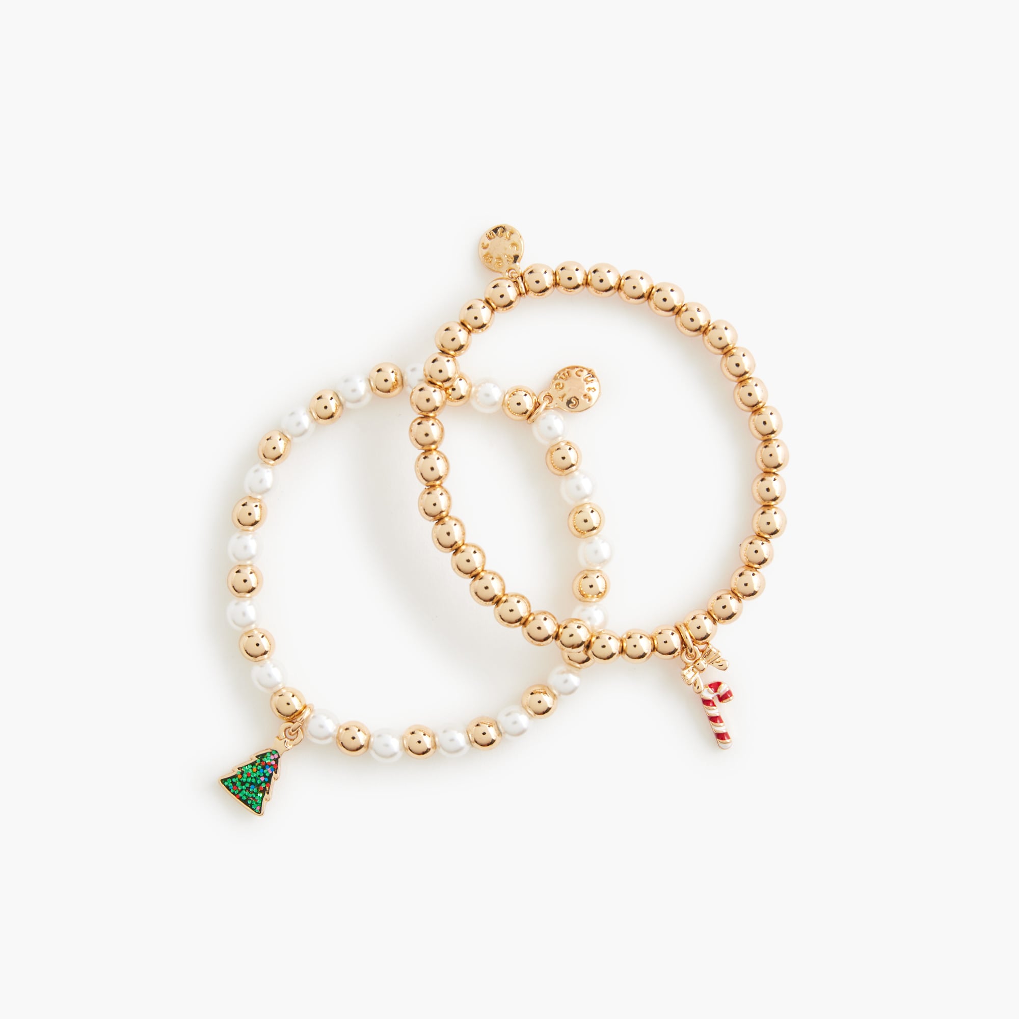 Girls' festive critter bracelets set-of-two